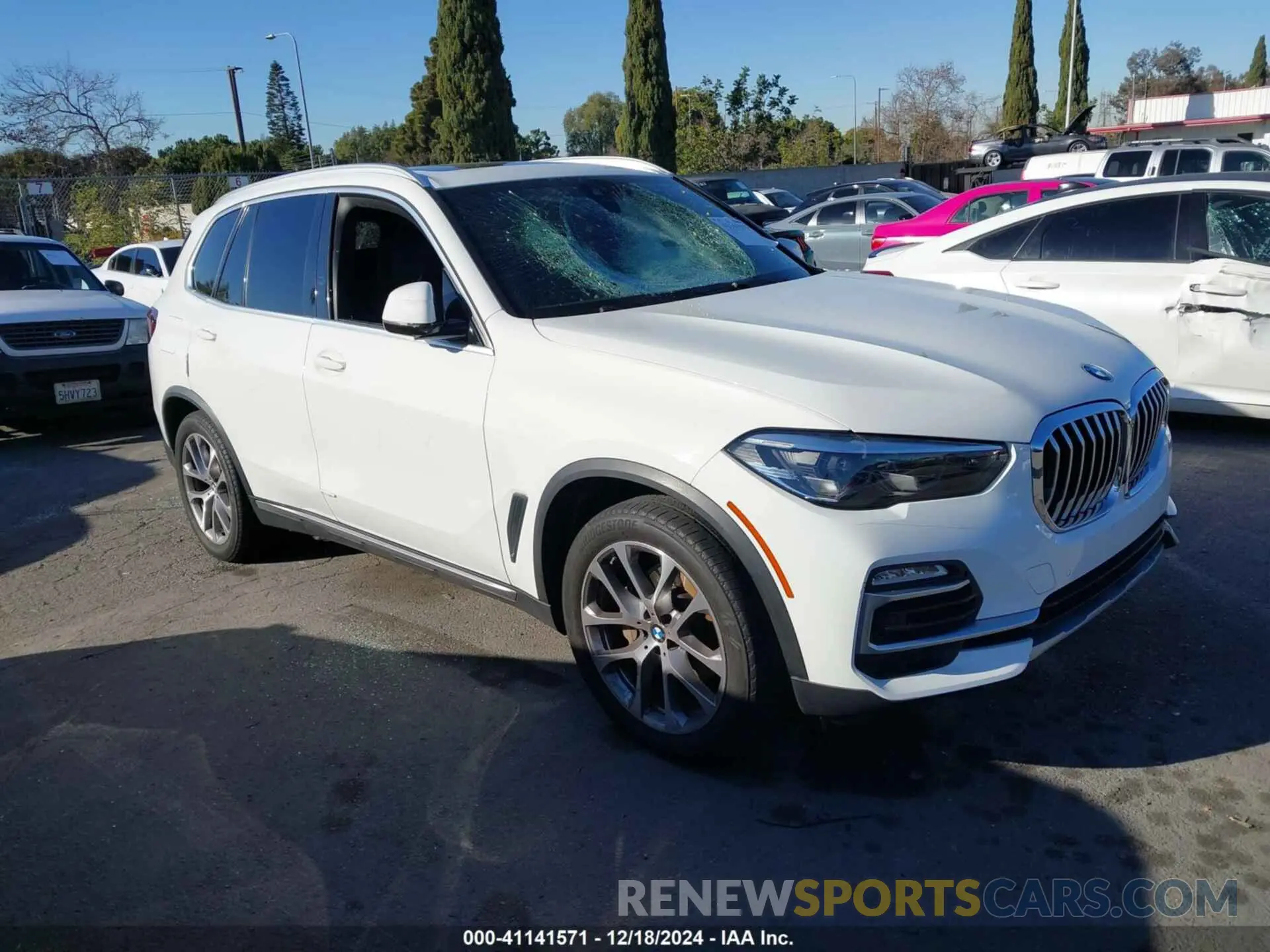 1 fotografías del automóvil dañado 5UXCR4C03M9G14081 BMW X5 2021