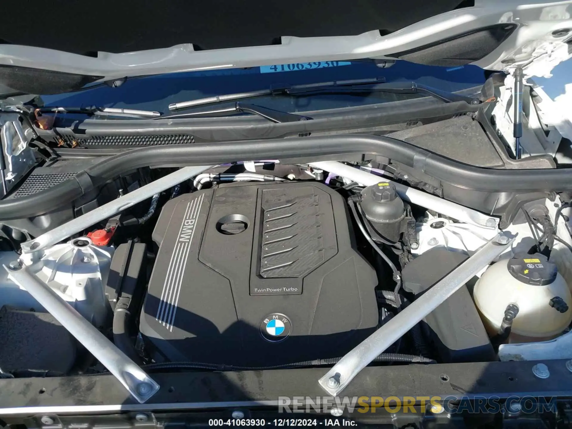 10 fotografías del automóvil dañado 5UXCR4C03M9H03567 BMW X5 2021