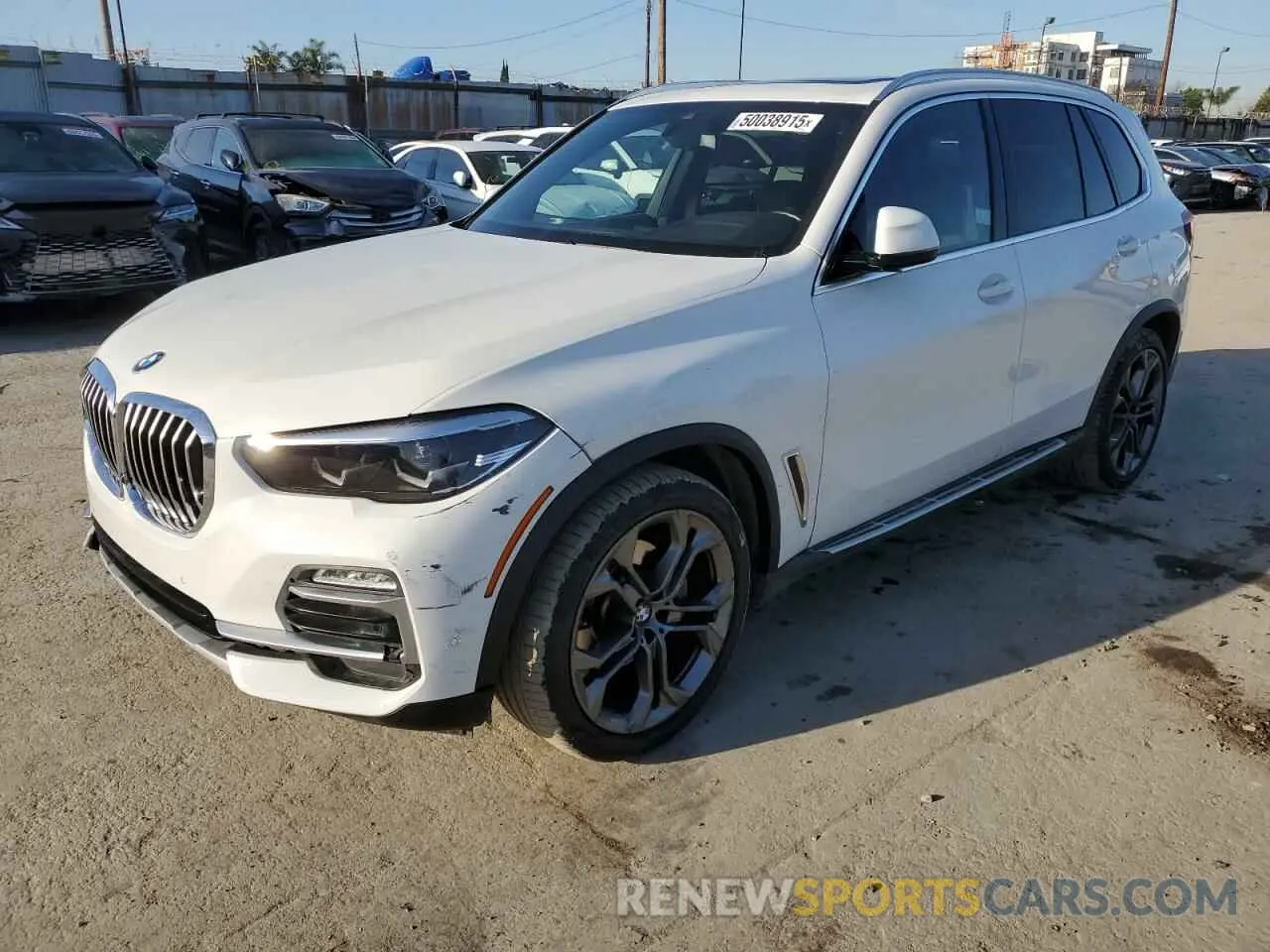 1 fotografías del automóvil dañado 5UXCR4C04M9E59055 BMW X5 2021