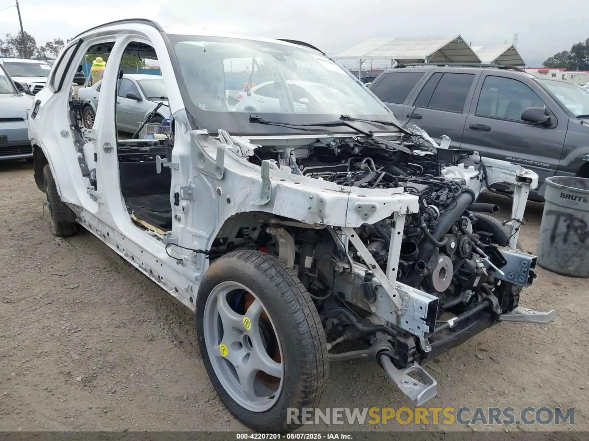 1 fotografías del automóvil dañado 5UXCR4C04M9E59279 BMW X5 2021