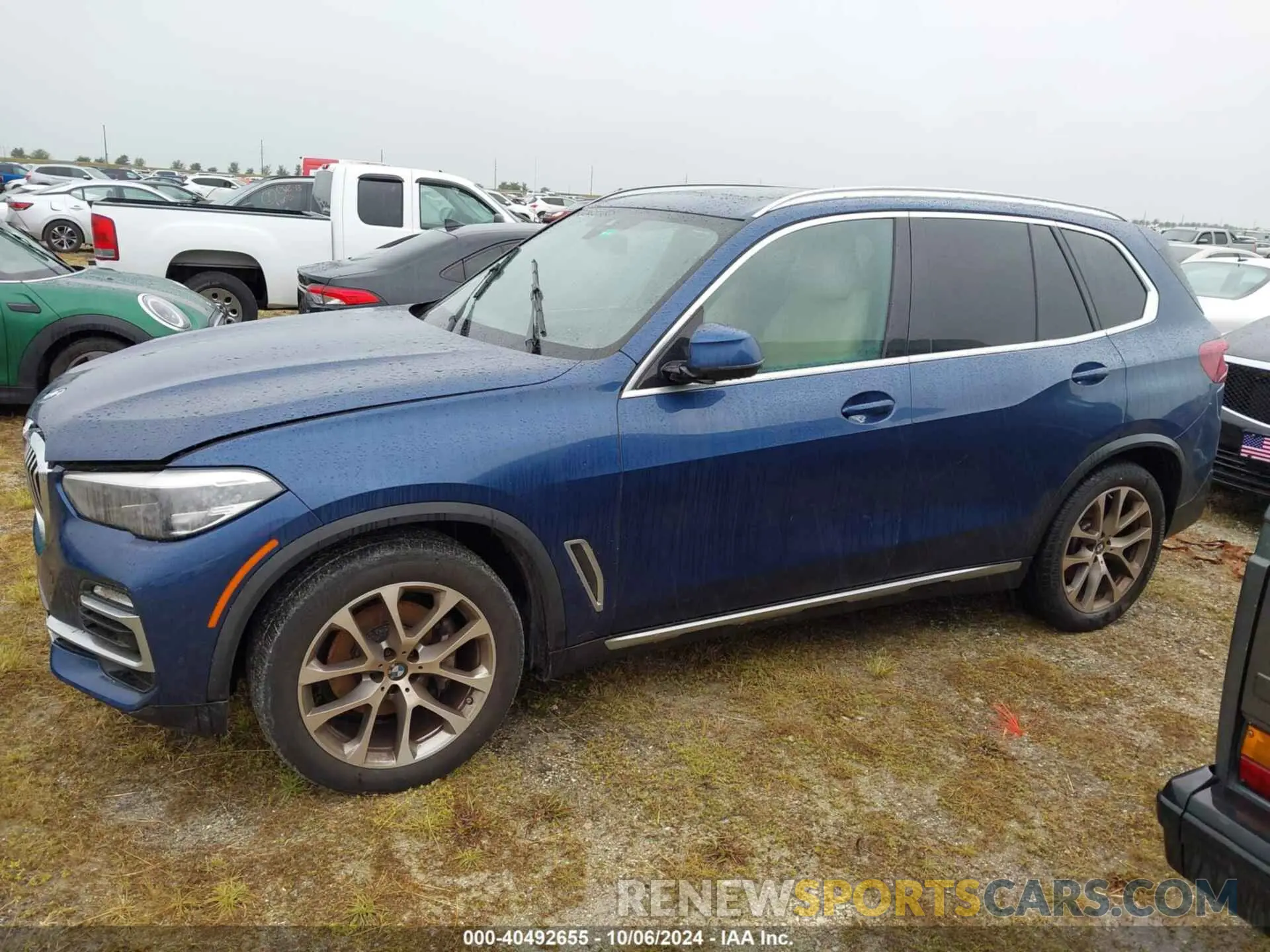 14 fotografías del automóvil dañado 5UXCR4C04M9F76053 BMW X5 2021