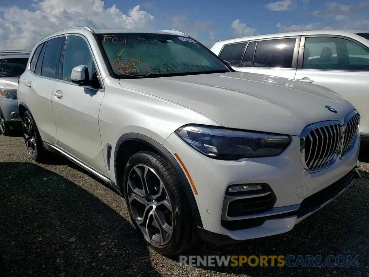 1 fotografías del automóvil dañado 5UXCR4C04M9G77657 BMW X5 2021