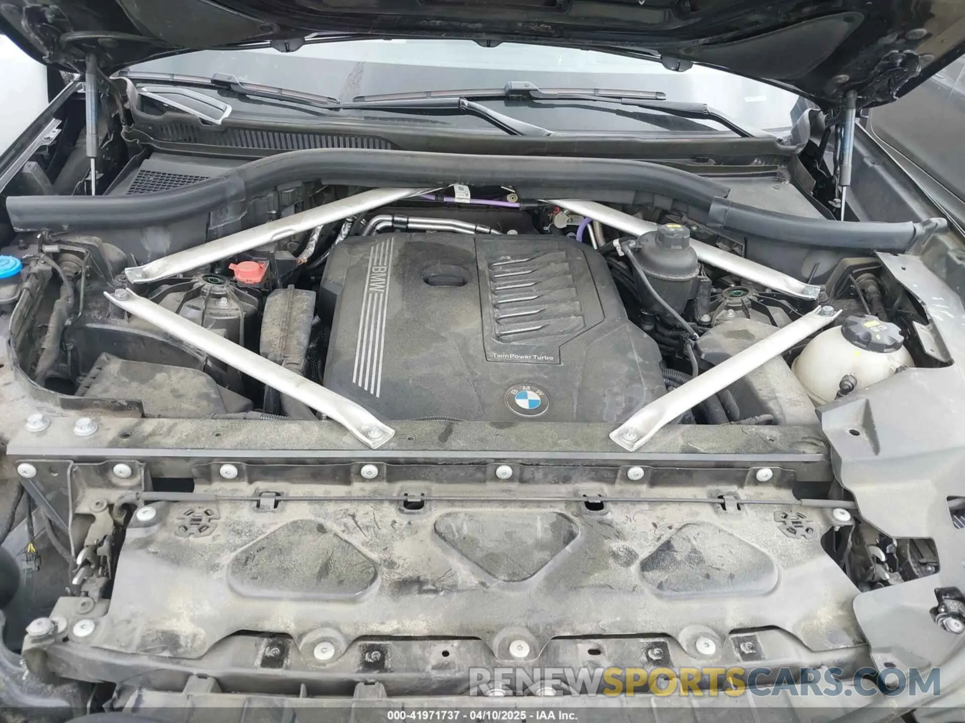 10 fotografías del automóvil dañado 5UXCR4C05M9E09393 BMW X5 2021