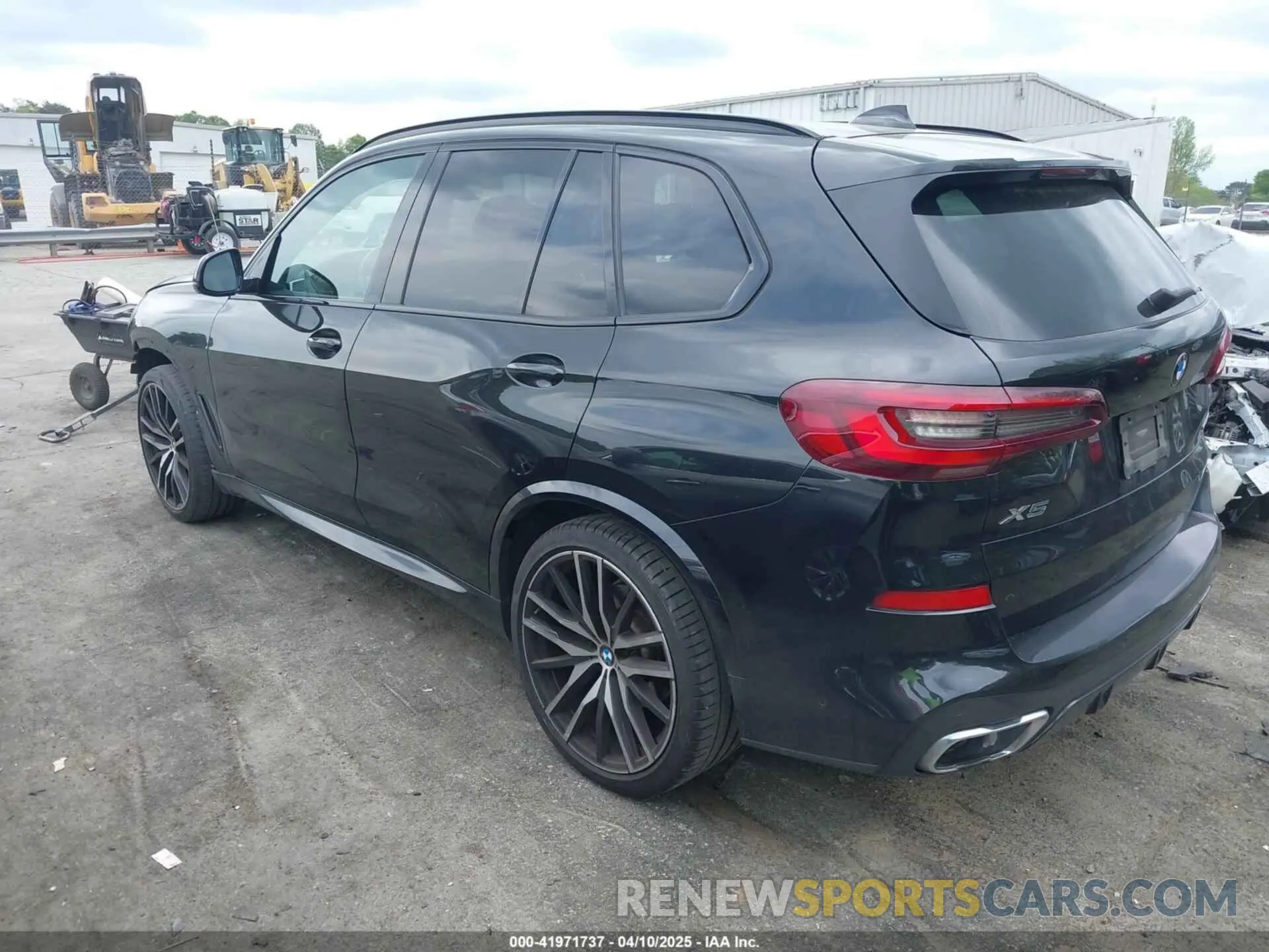 3 fotografías del automóvil dañado 5UXCR4C05M9E09393 BMW X5 2021
