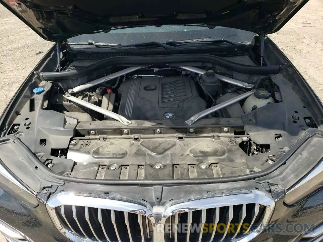 12 fotografías del automóvil dañado 5UXCR4C05M9G60740 BMW X5 2021