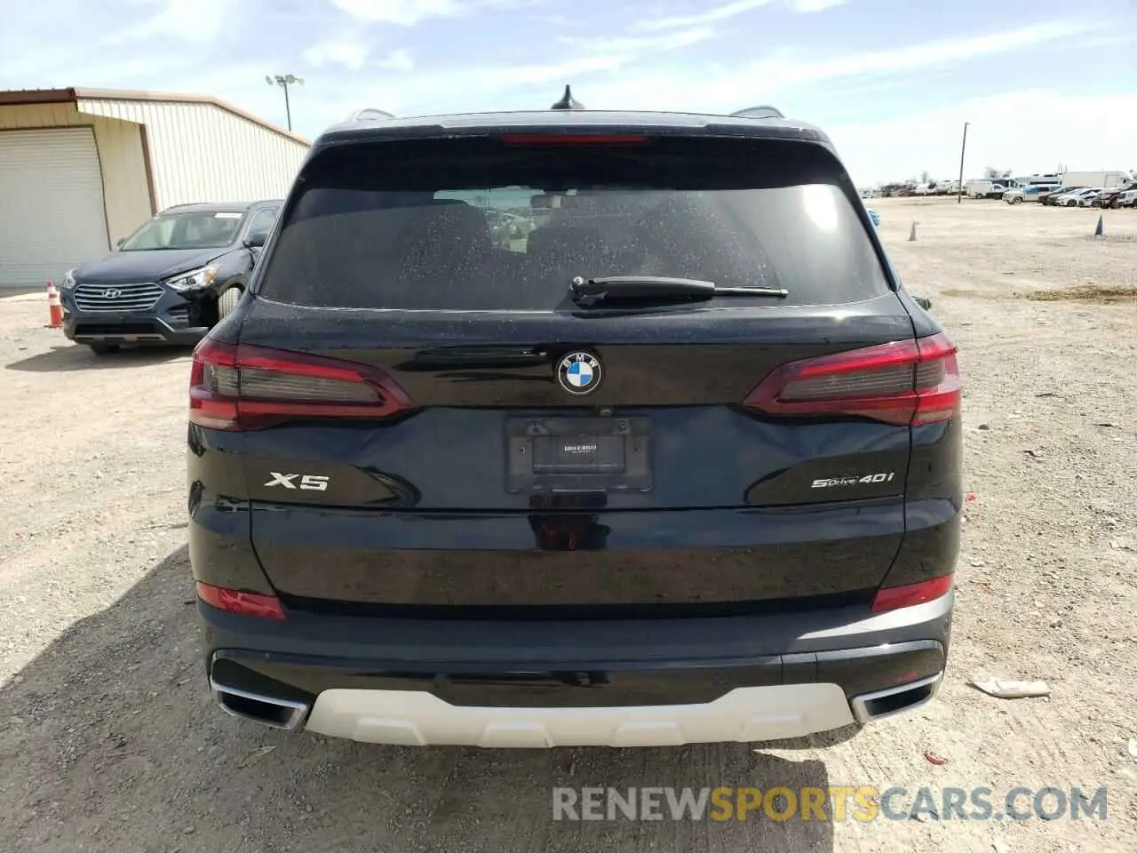 6 fotografías del automóvil dañado 5UXCR4C05M9G60740 BMW X5 2021