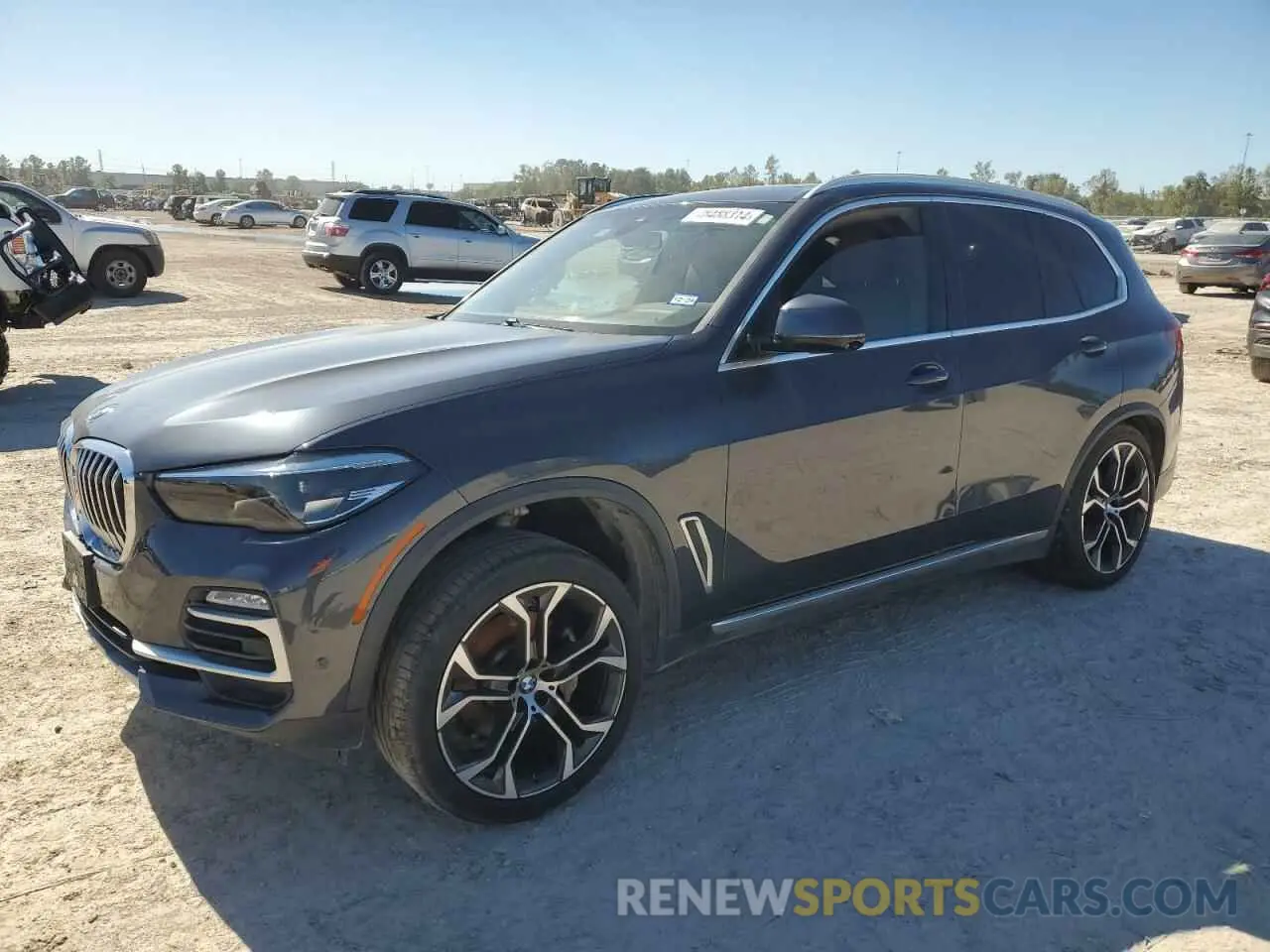 1 fotografías del automóvil dañado 5UXCR4C06M9E15784 BMW X5 2021