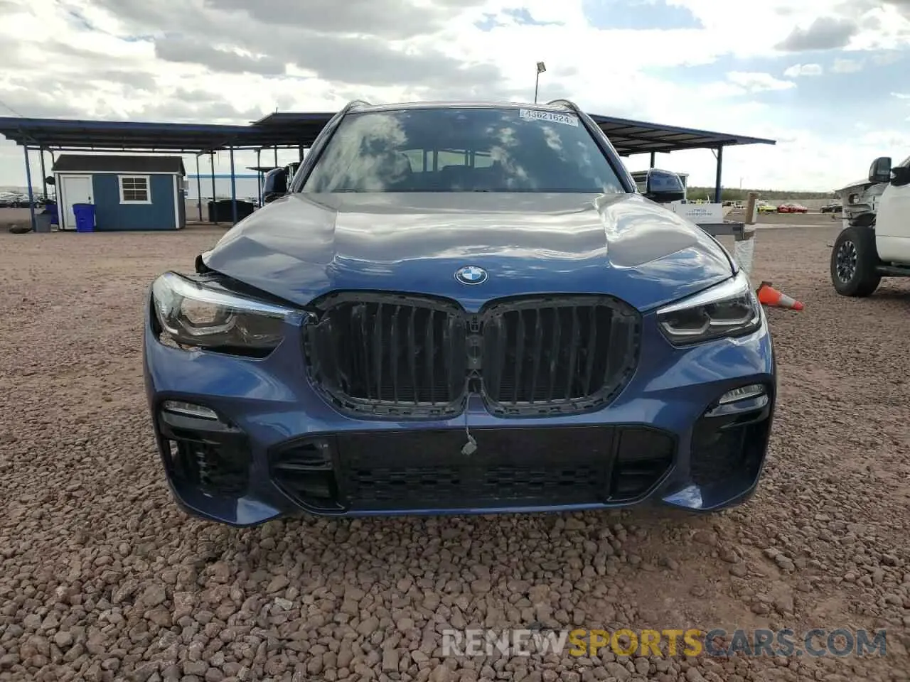 5 fotografías del automóvil dañado 5UXCR4C06M9G34678 BMW X5 2021
