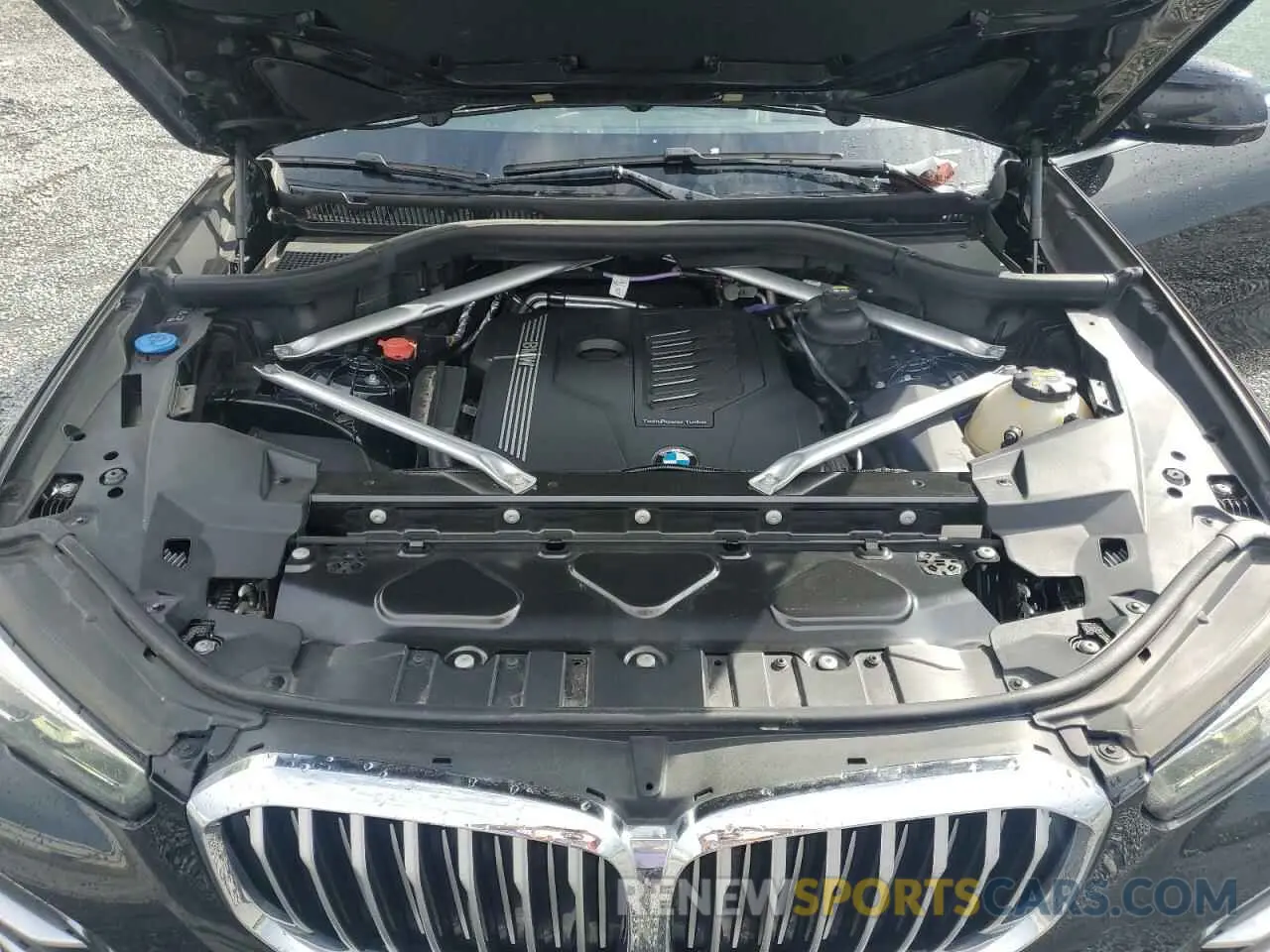 12 fotografías del automóvil dañado 5UXCR4C06M9H52522 BMW X5 2021