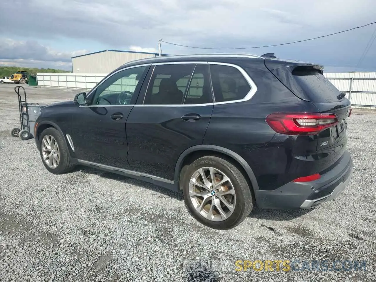 2 fotografías del automóvil dañado 5UXCR4C06M9H52522 BMW X5 2021