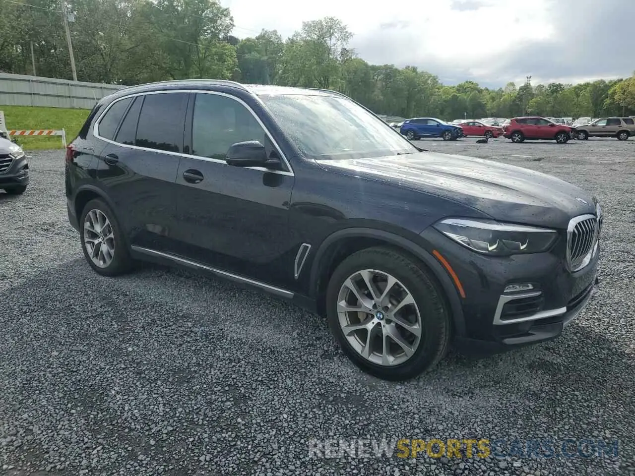 4 fotografías del automóvil dañado 5UXCR4C06M9H52522 BMW X5 2021
