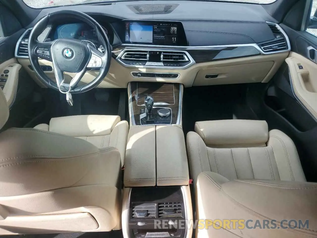 8 fotografías del automóvil dañado 5UXCR4C06M9H52522 BMW X5 2021
