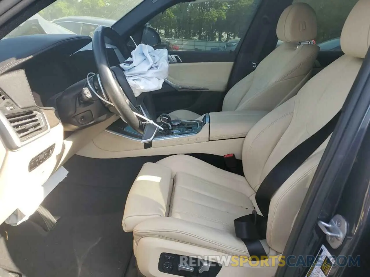 7 fotografías del automóvil dañado 5UXCR4C07M9E64900 BMW X5 2021