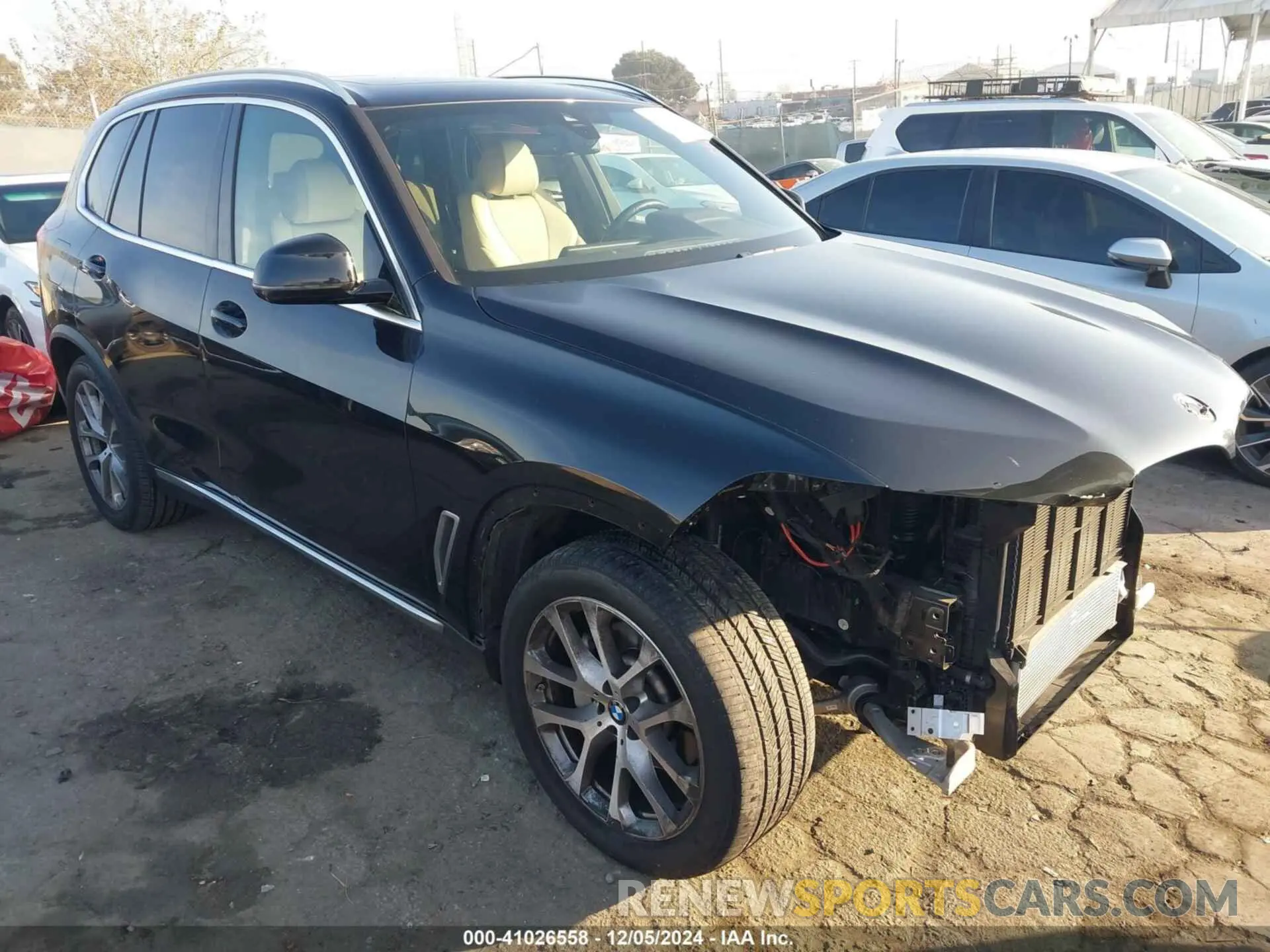 1 fotografías del automóvil dañado 5UXCR4C07M9G19591 BMW X5 2021