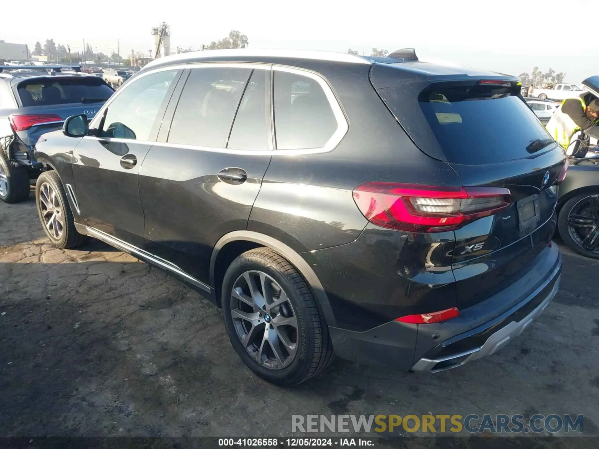 3 fotografías del automóvil dañado 5UXCR4C07M9G19591 BMW X5 2021