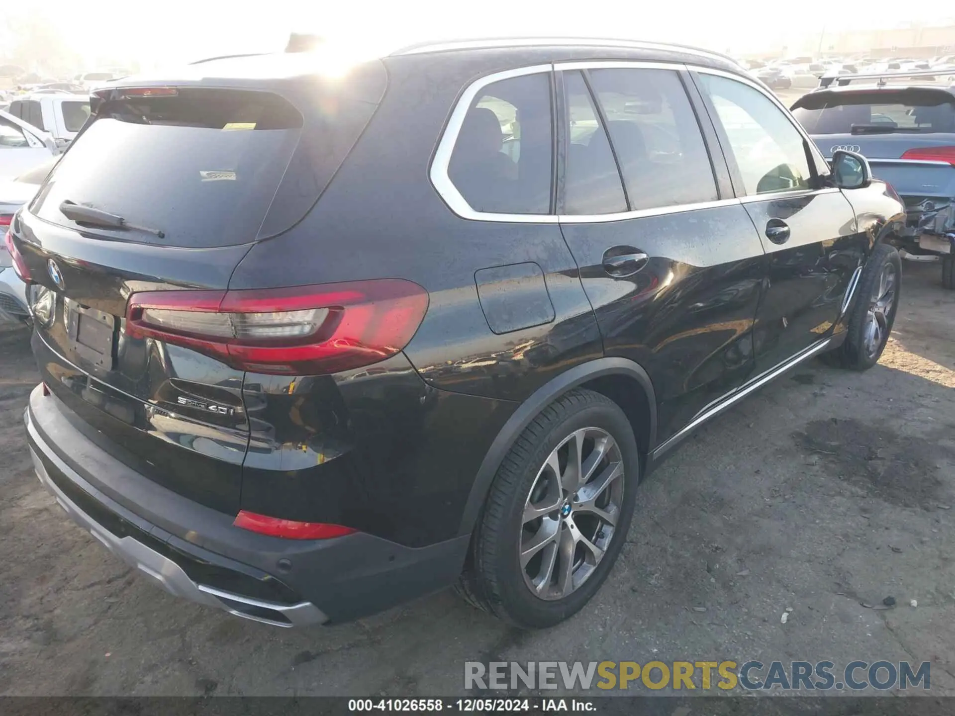 4 fotografías del automóvil dañado 5UXCR4C07M9G19591 BMW X5 2021