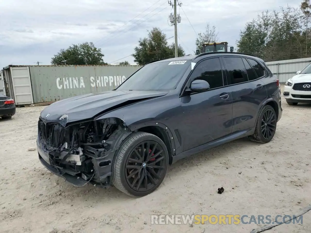1 fotografías del automóvil dañado 5UXCR4C08M9F17085 BMW X5 2021