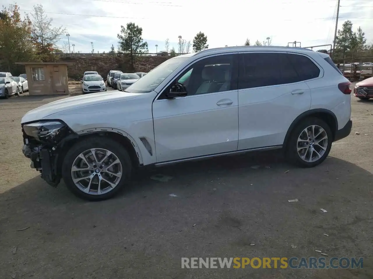 1 fotografías del automóvil dañado 5UXCR4C08M9H48035 BMW X5 2021