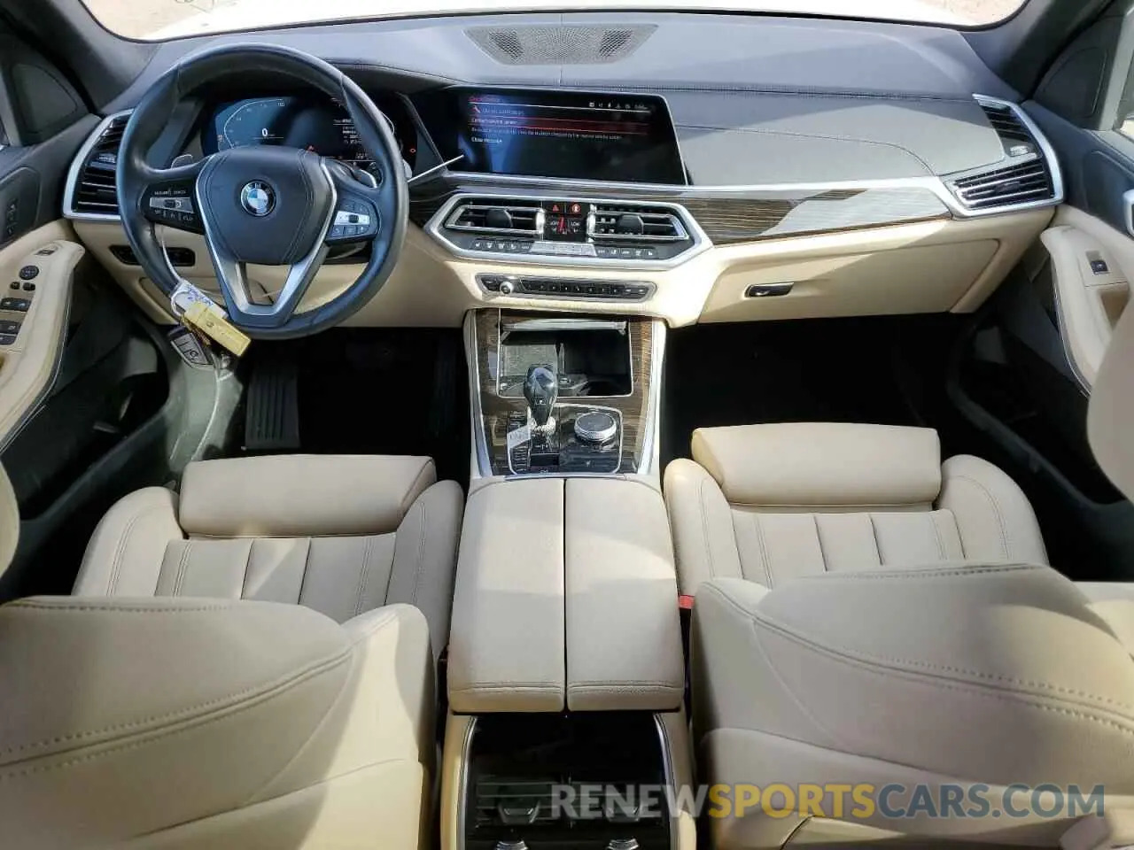 8 fotografías del automóvil dañado 5UXCR4C08M9H48035 BMW X5 2021