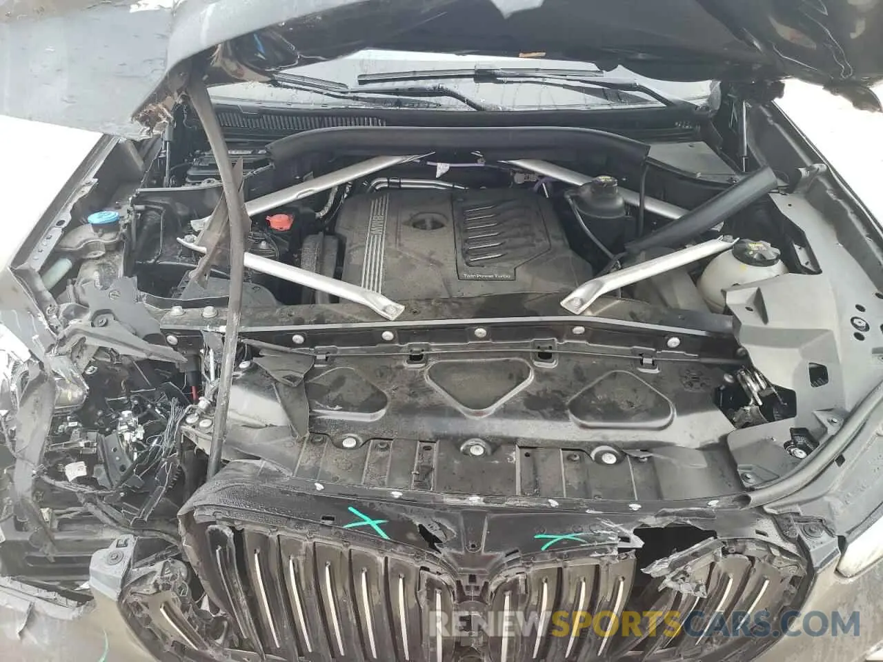 12 fotografías del automóvil dañado 5UXCR4C09M9F79014 BMW X5 2021