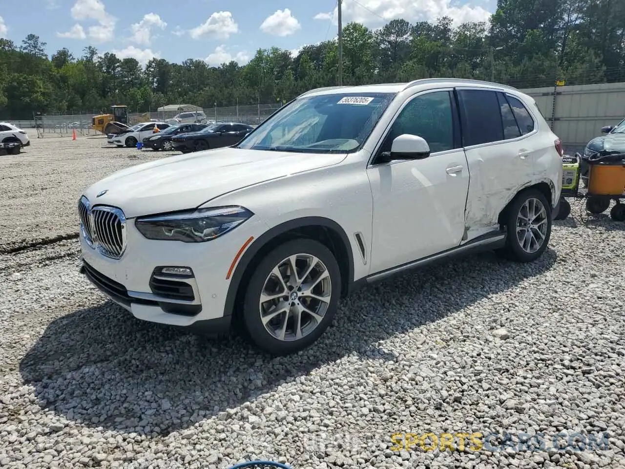 1 fotografías del automóvil dañado 5UXCR4C0XM9D87035 BMW X5 2021