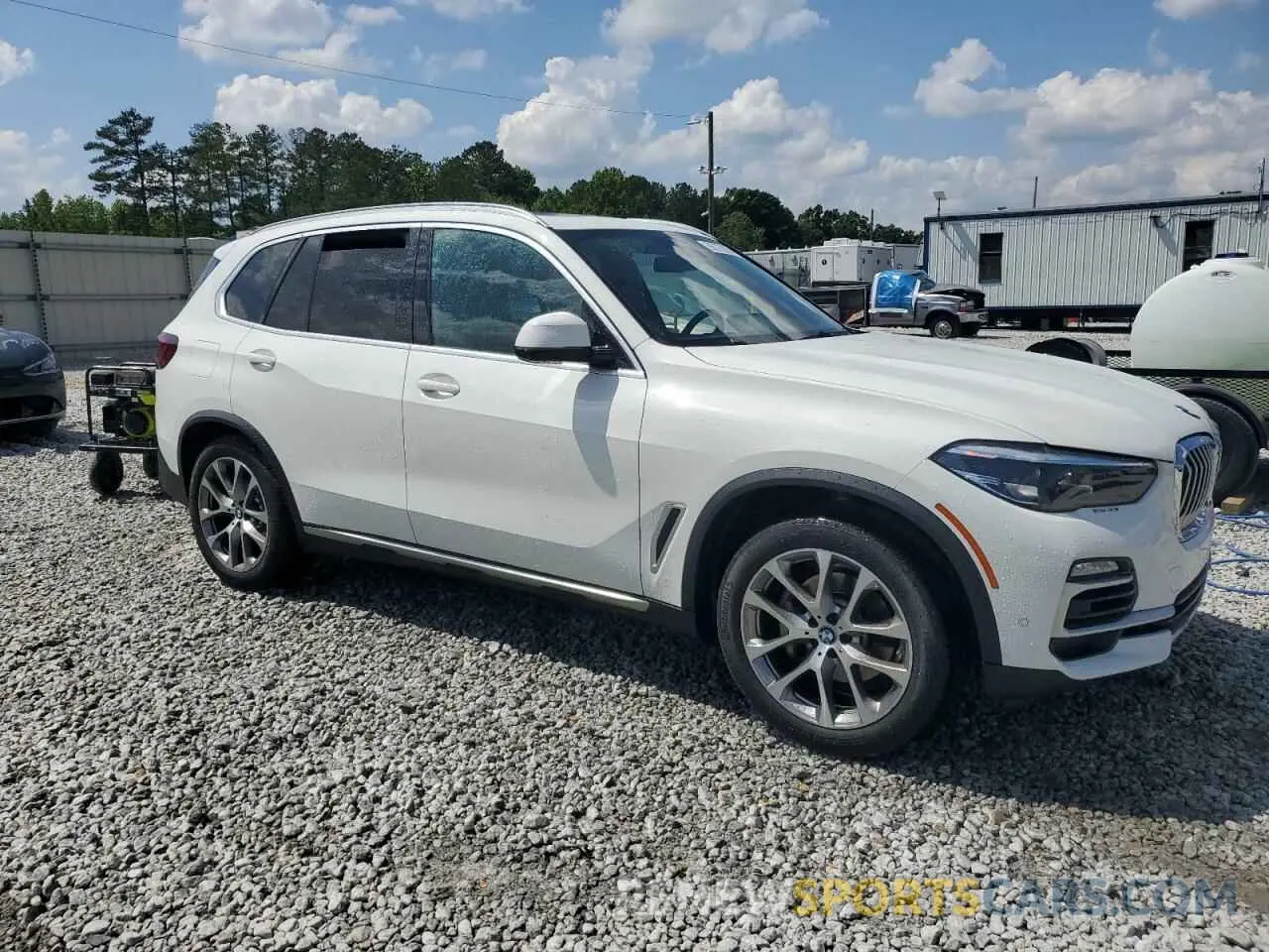 4 fotografías del automóvil dañado 5UXCR4C0XM9D87035 BMW X5 2021