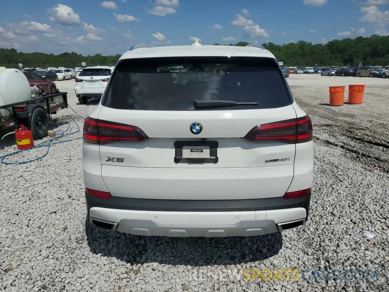6 fotografías del automóvil dañado 5UXCR4C0XM9D87035 BMW X5 2021
