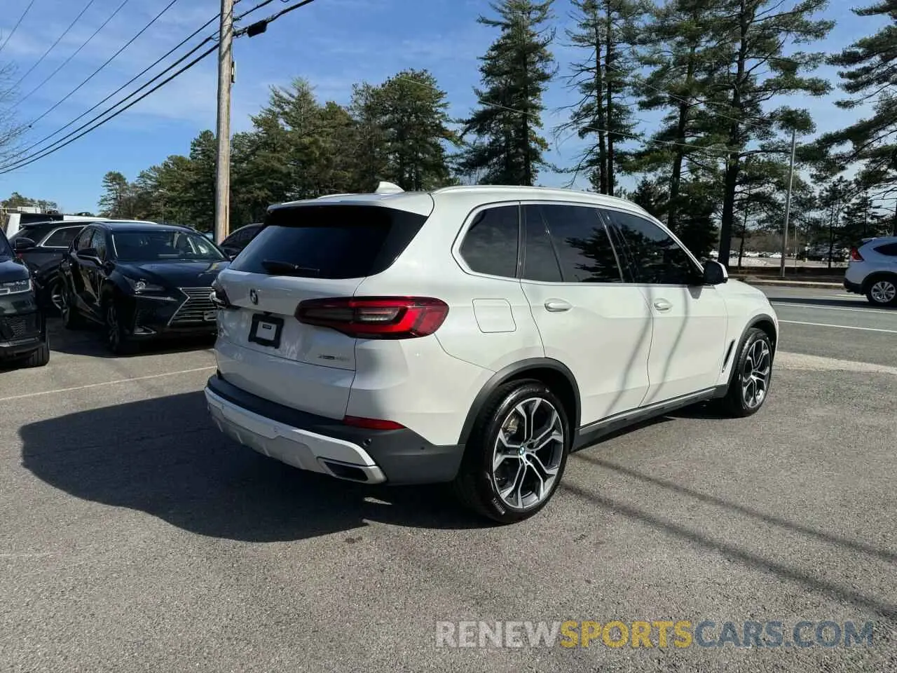 3 fotografías del automóvil dañado 5UXCR4C0XM9F15287 BMW X5 2021
