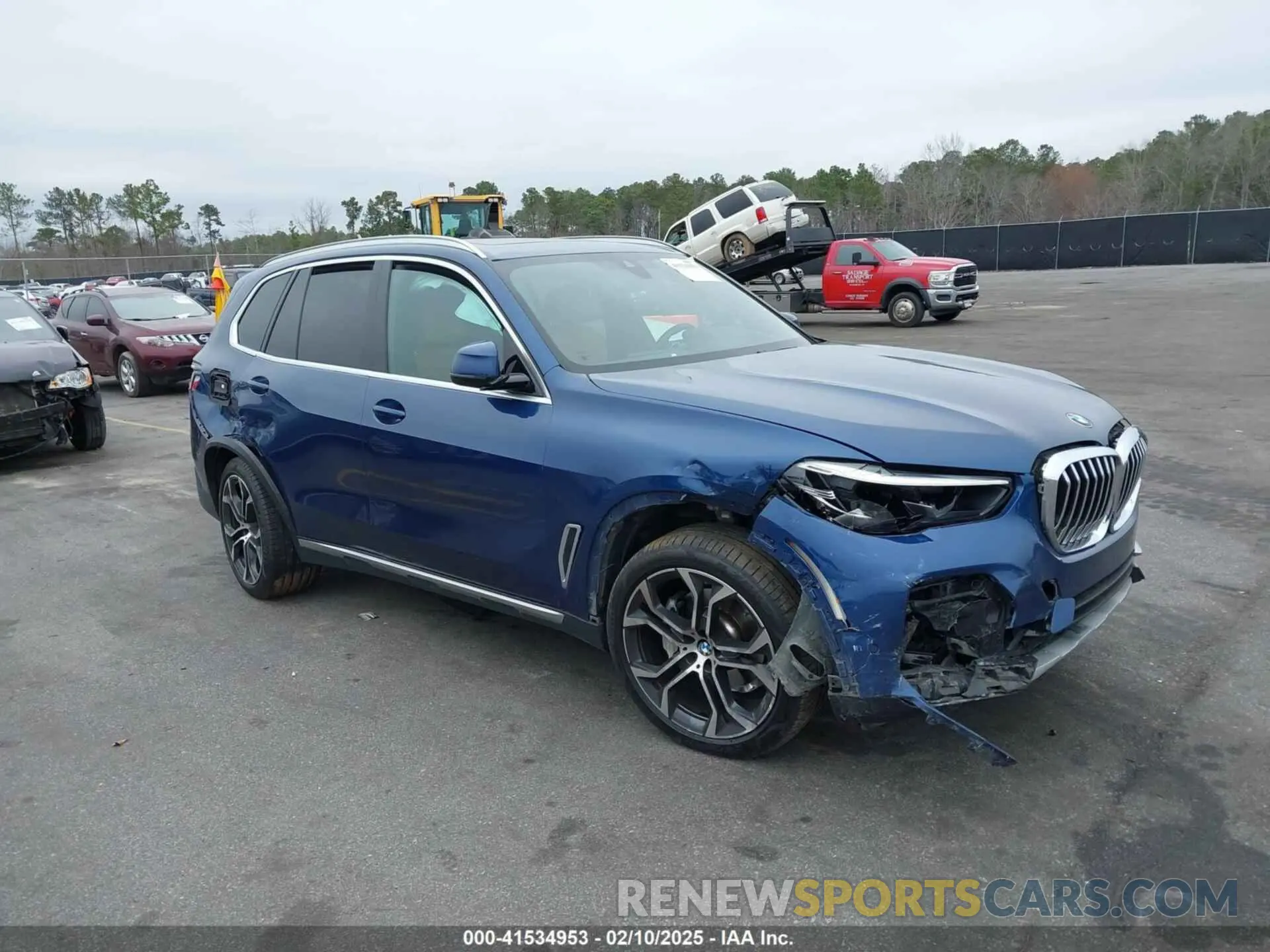 1 fotografías del automóvil dañado 5UXCR4C0XM9G16295 BMW X5 2021