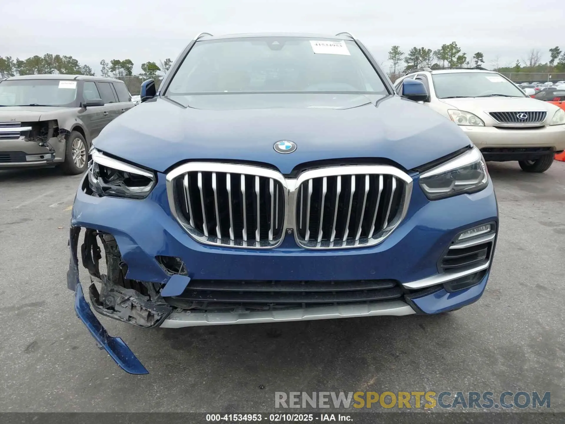 6 fotografías del automóvil dañado 5UXCR4C0XM9G16295 BMW X5 2021