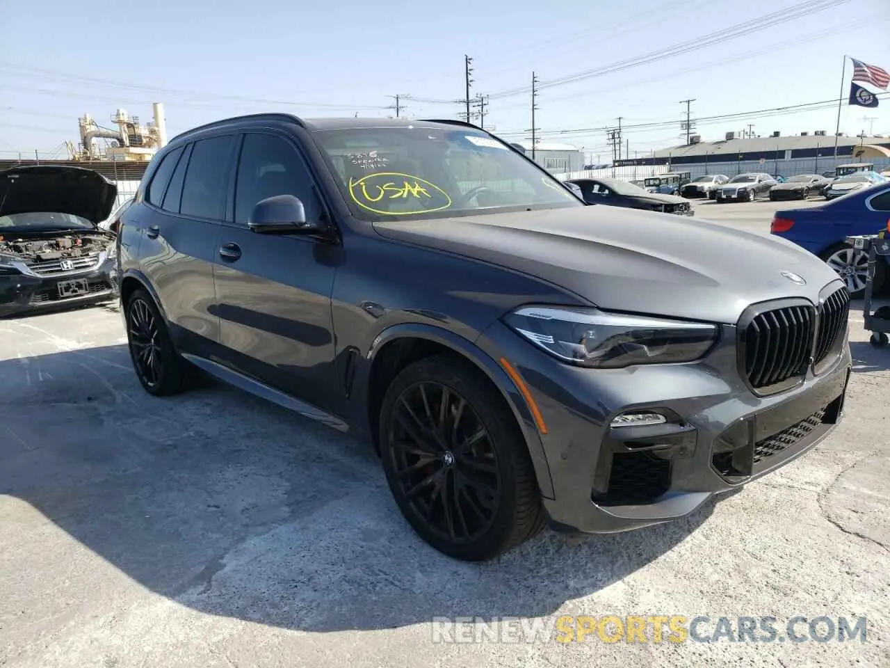 1 fotografías del automóvil dañado 5UXCR4C0XM9H27655 BMW X5 2021