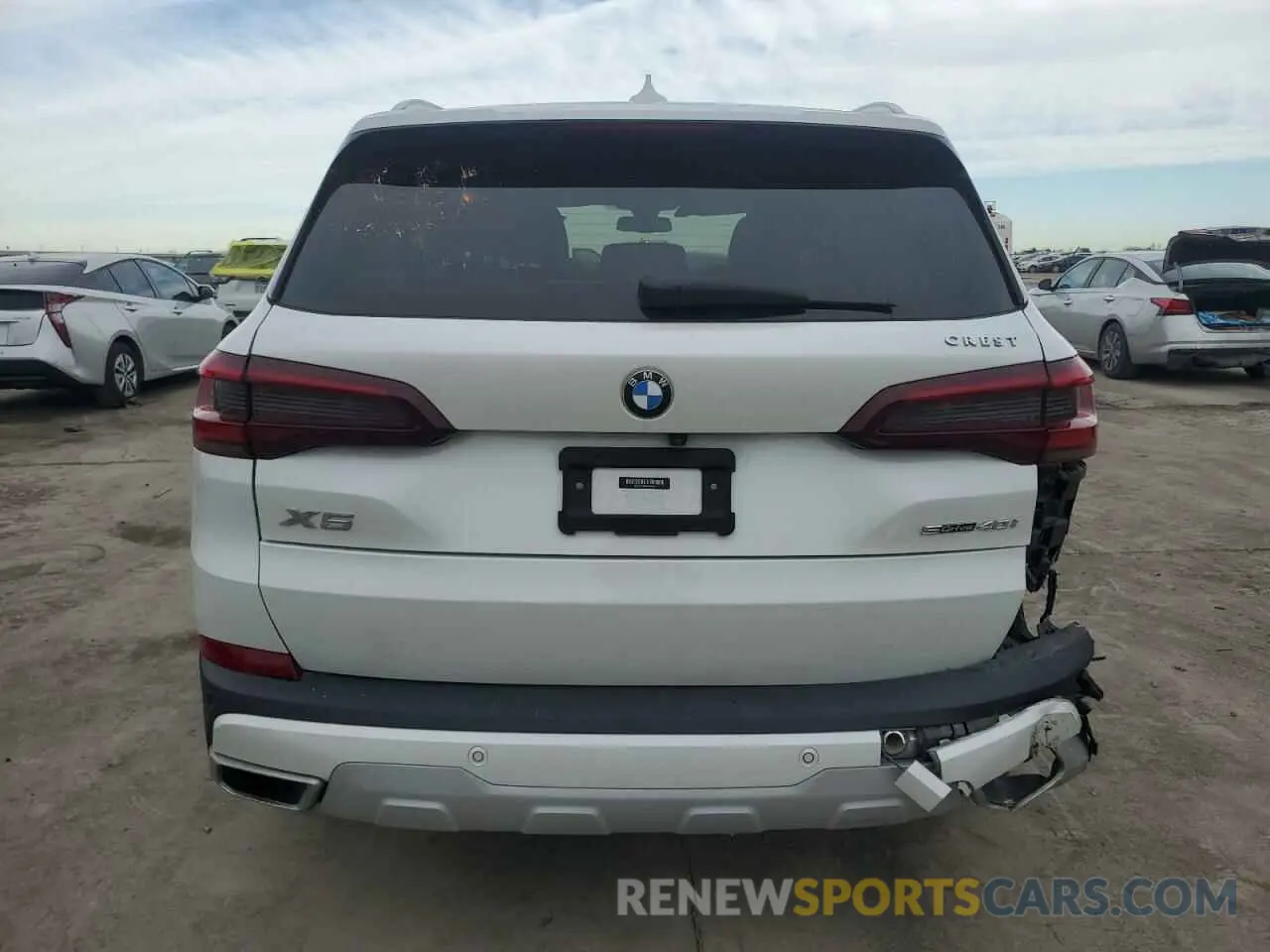 6 fotografías del automóvil dañado 5UXCR4C0XM9H39322 BMW X5 2021