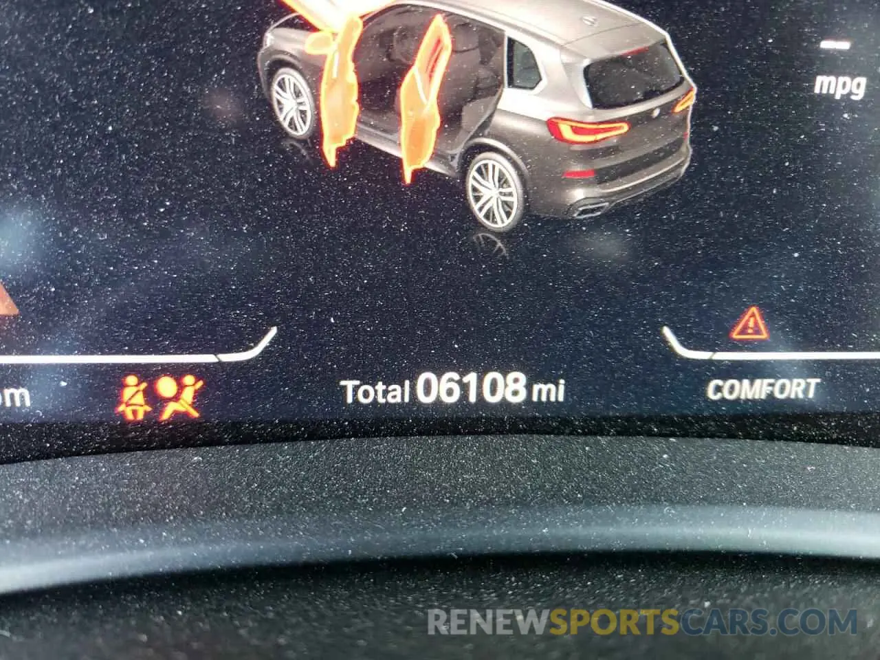 8 fotografías del automóvil dañado 5UXCR4C0XM9H71932 BMW X5 2021