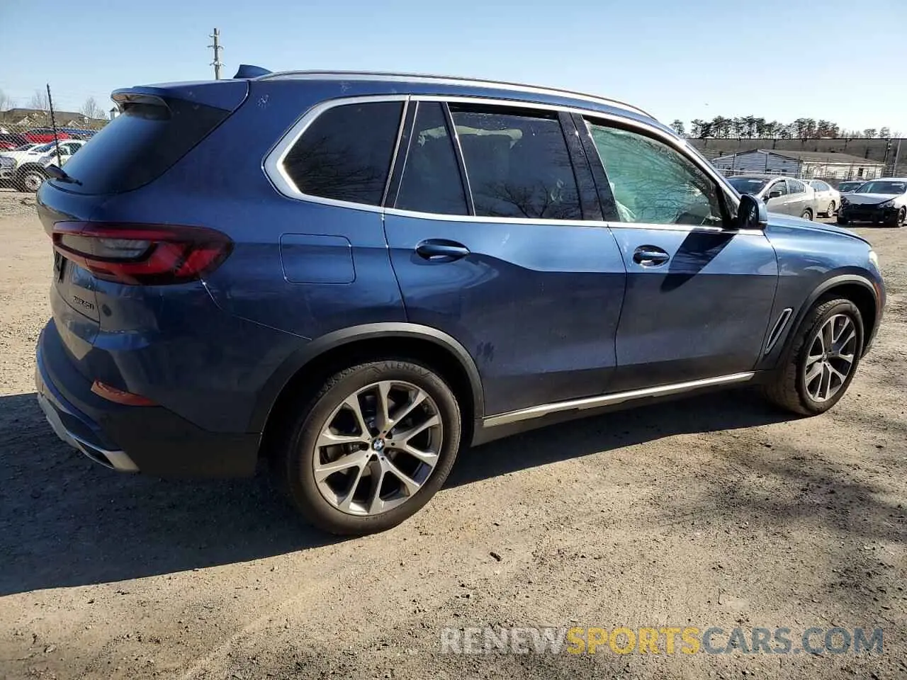 3 fotografías del automóvil dañado 5UXCR6C00M9E49148 BMW X5 2021