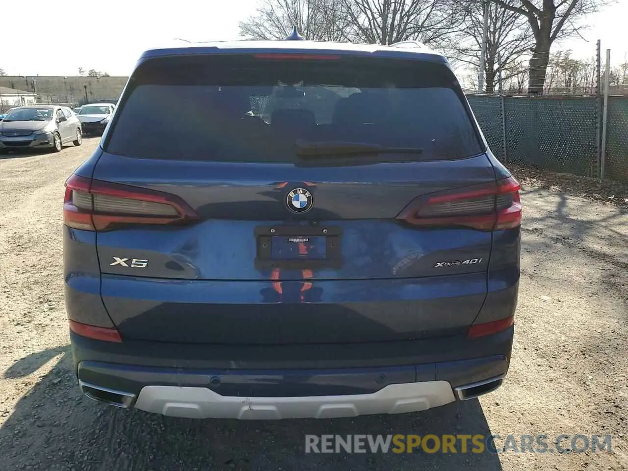 6 fotografías del automóvil dañado 5UXCR6C00M9E49148 BMW X5 2021