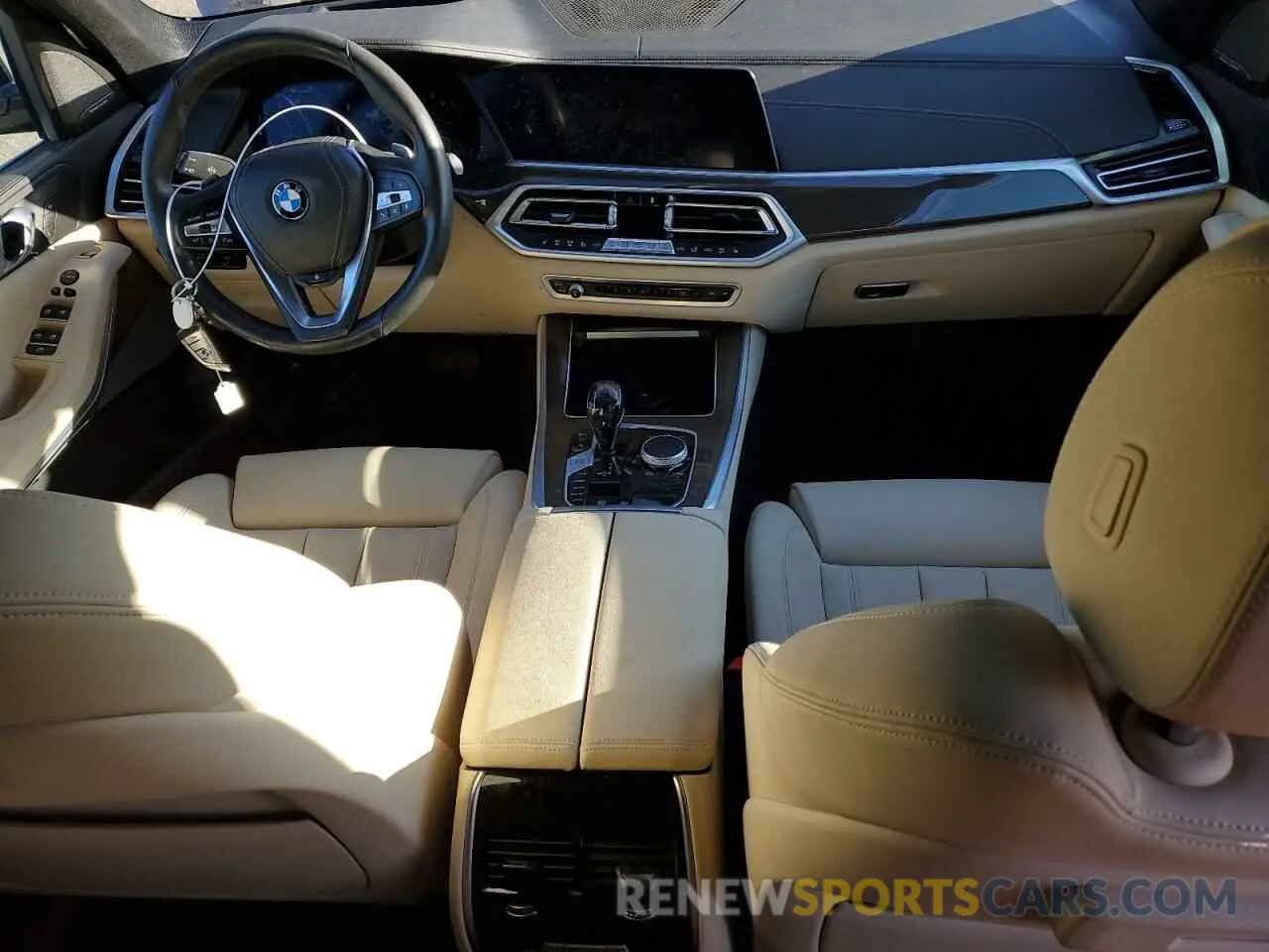 8 fotografías del automóvil dañado 5UXCR6C00M9E49148 BMW X5 2021