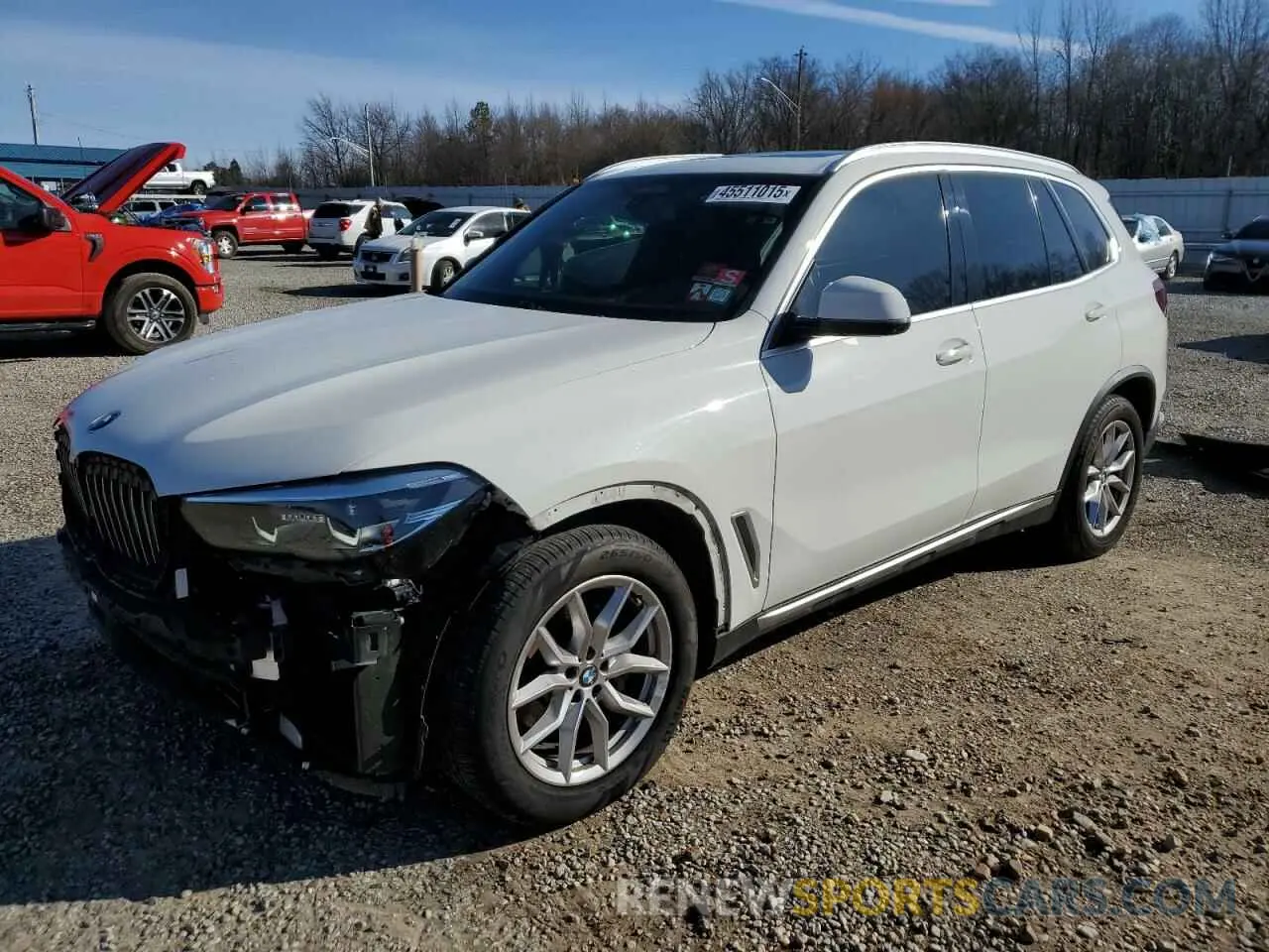 1 fotografías del automóvil dañado 5UXCR6C00M9E50963 BMW X5 2021