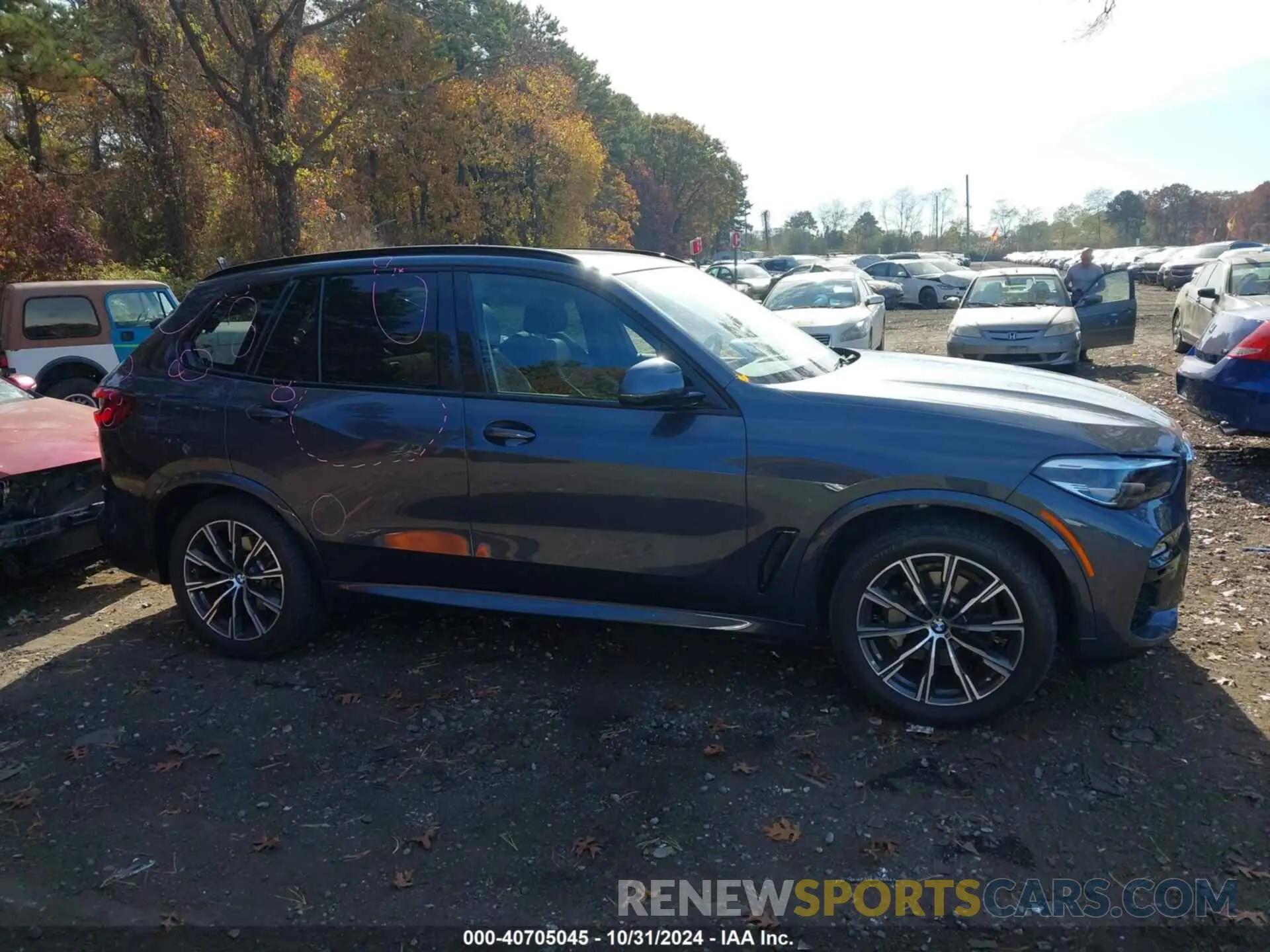 13 fotografías del automóvil dañado 5UXCR6C00M9F03290 BMW X5 2021