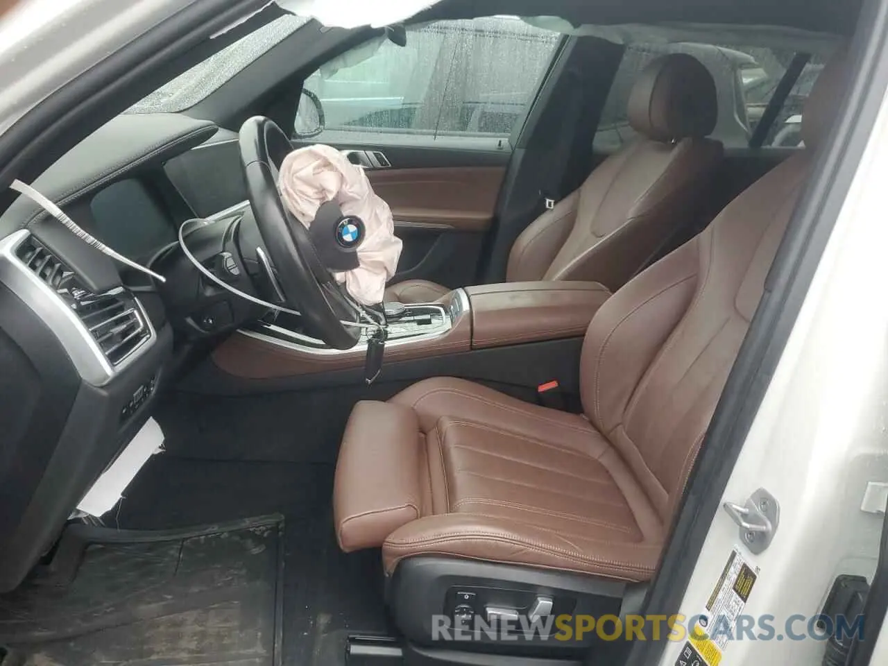 7 fotografías del automóvil dañado 5UXCR6C00M9G22134 BMW X5 2021