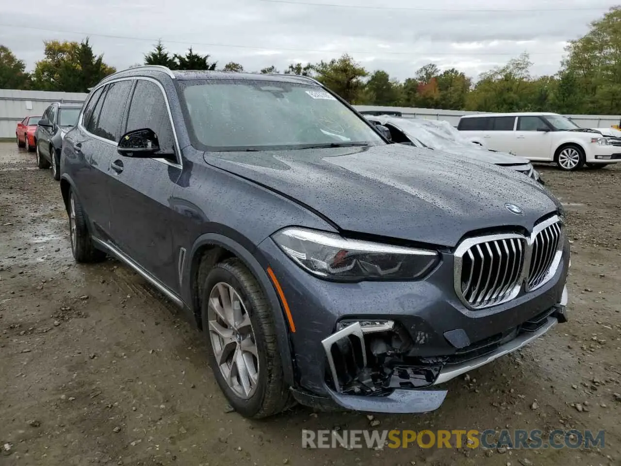 1 fotografías del automóvil dañado 5UXCR6C00M9G32419 BMW X5 2021