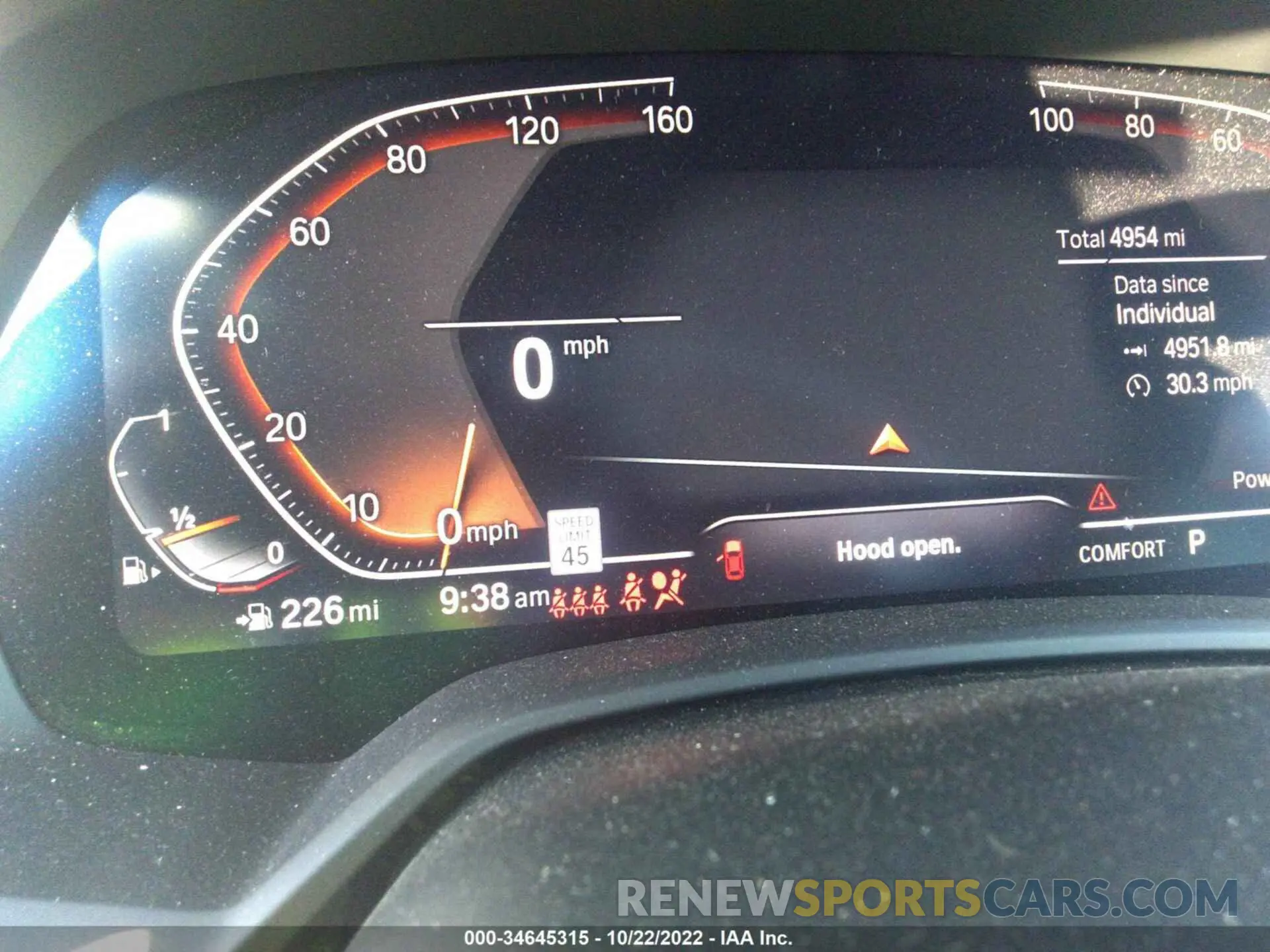 7 fotografías del automóvil dañado 5UXCR6C01M9E76553 BMW X5 2021