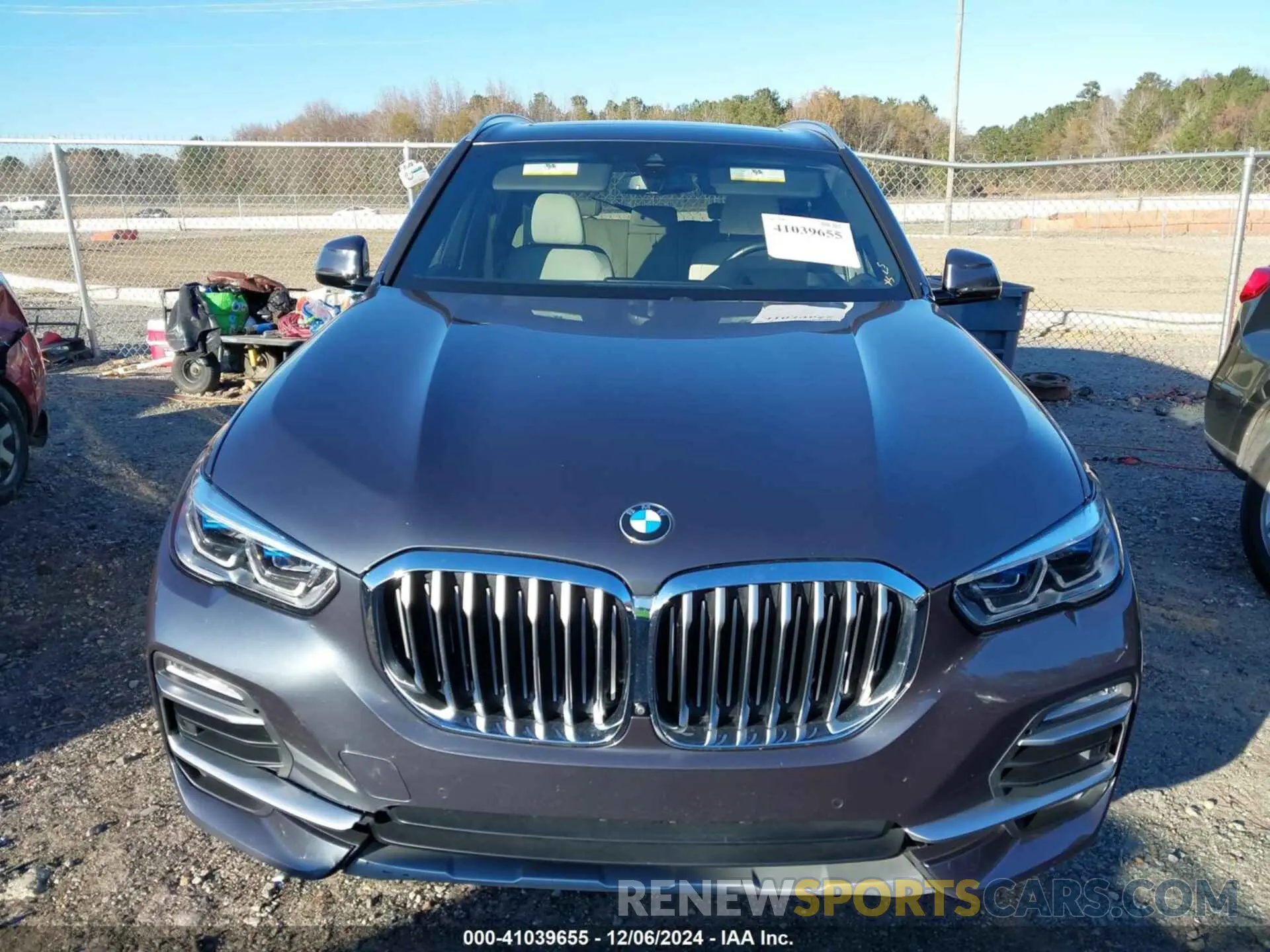 12 fotografías del automóvil dañado 5UXCR6C01M9F42180 BMW X5 2021