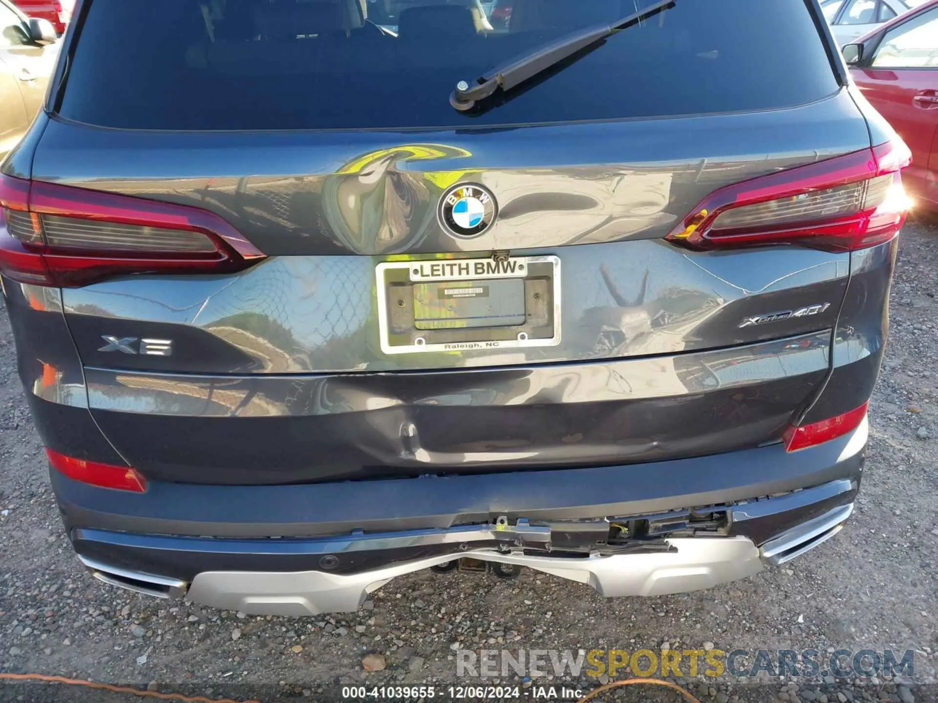 6 fotografías del automóvil dañado 5UXCR6C01M9F42180 BMW X5 2021