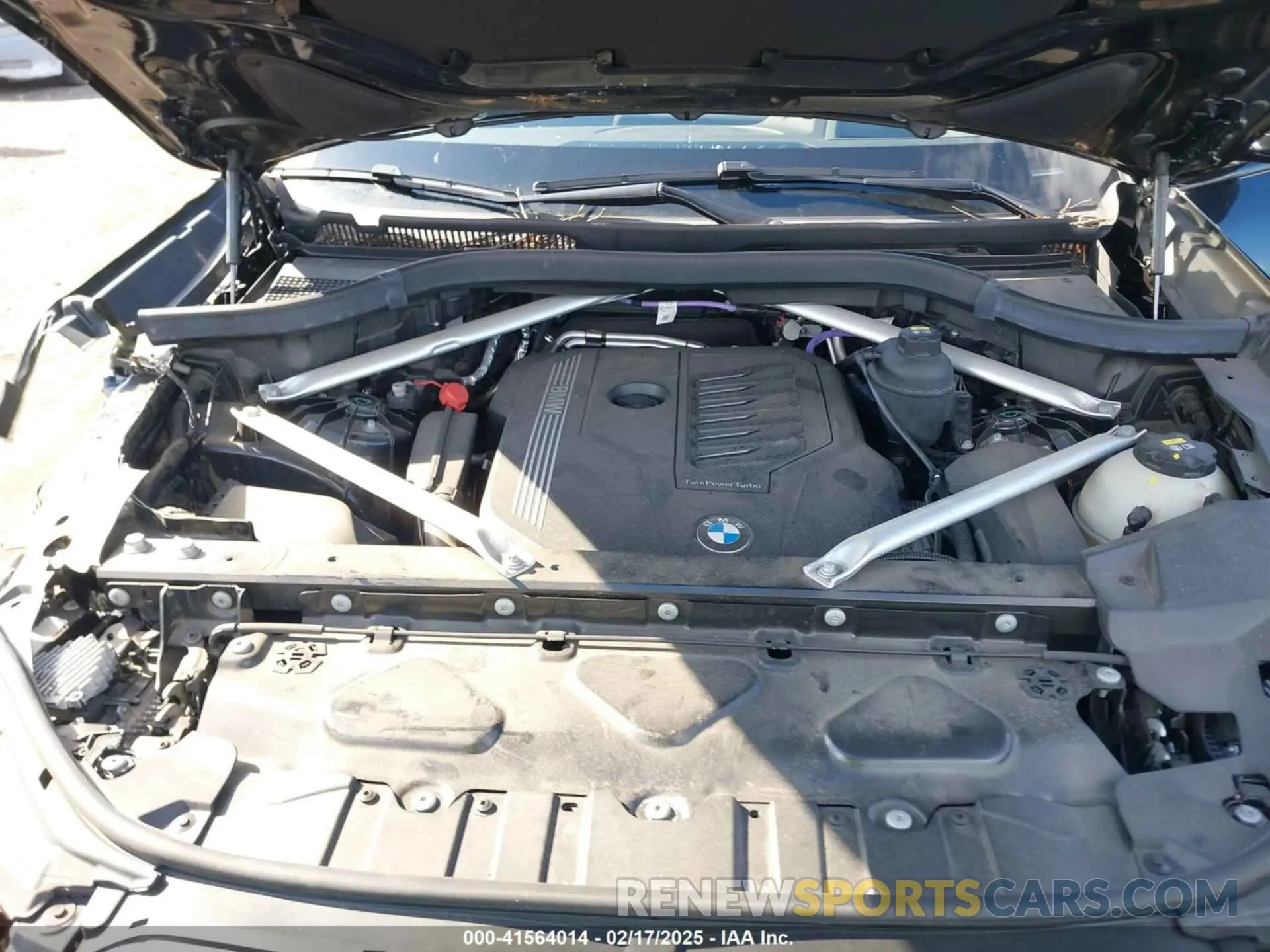 10 fotografías del automóvil dañado 5UXCR6C01M9F47234 BMW X5 2021