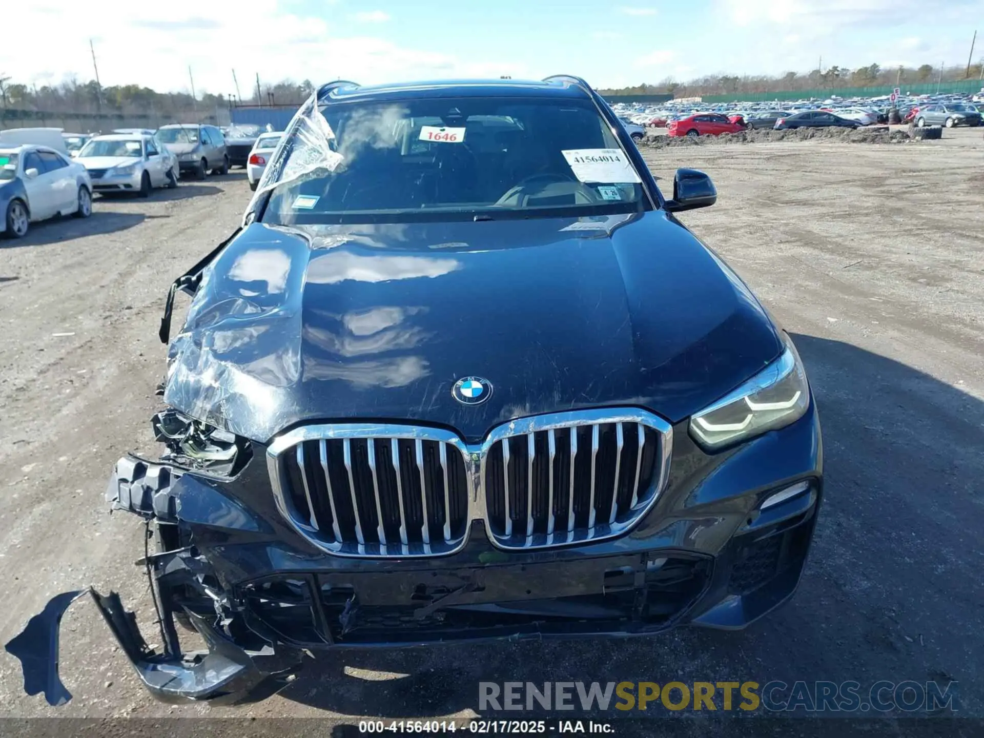 12 fotografías del automóvil dañado 5UXCR6C01M9F47234 BMW X5 2021