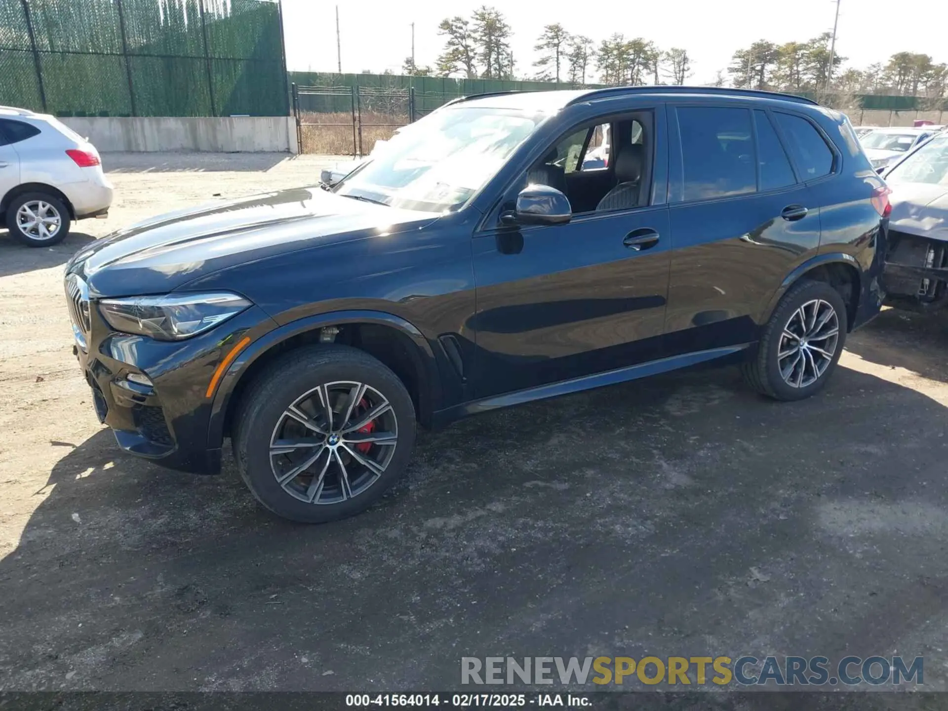 2 fotografías del automóvil dañado 5UXCR6C01M9F47234 BMW X5 2021