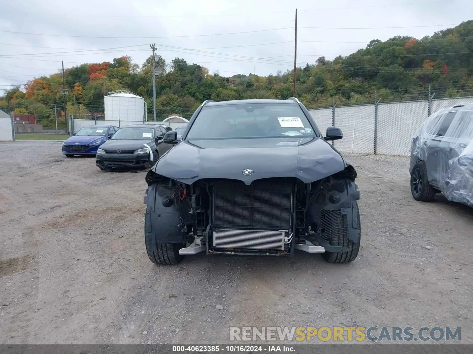 12 fotografías del automóvil dañado 5UXCR6C01M9F54992 BMW X5 2021