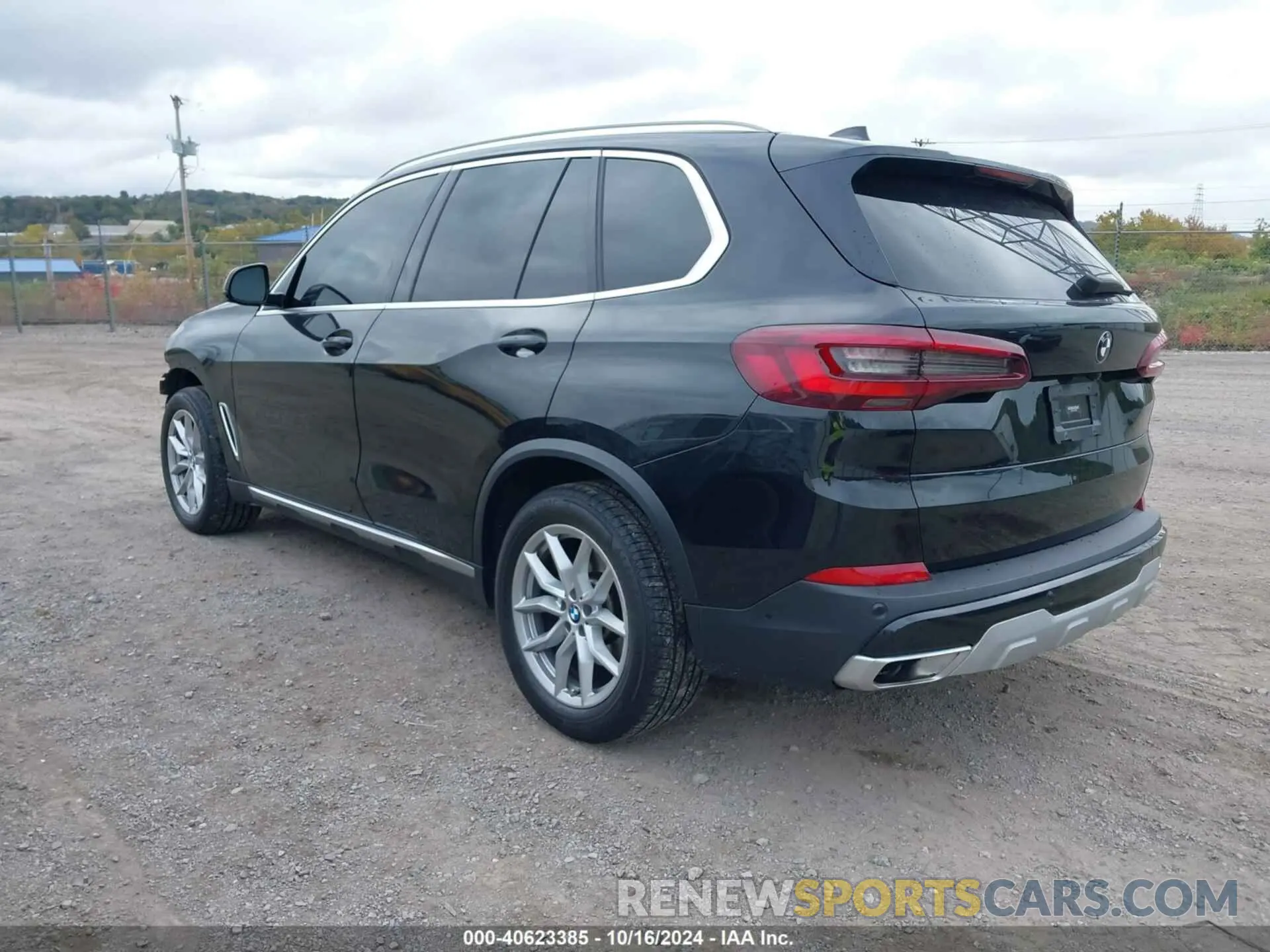 3 fotografías del automóvil dañado 5UXCR6C01M9F54992 BMW X5 2021