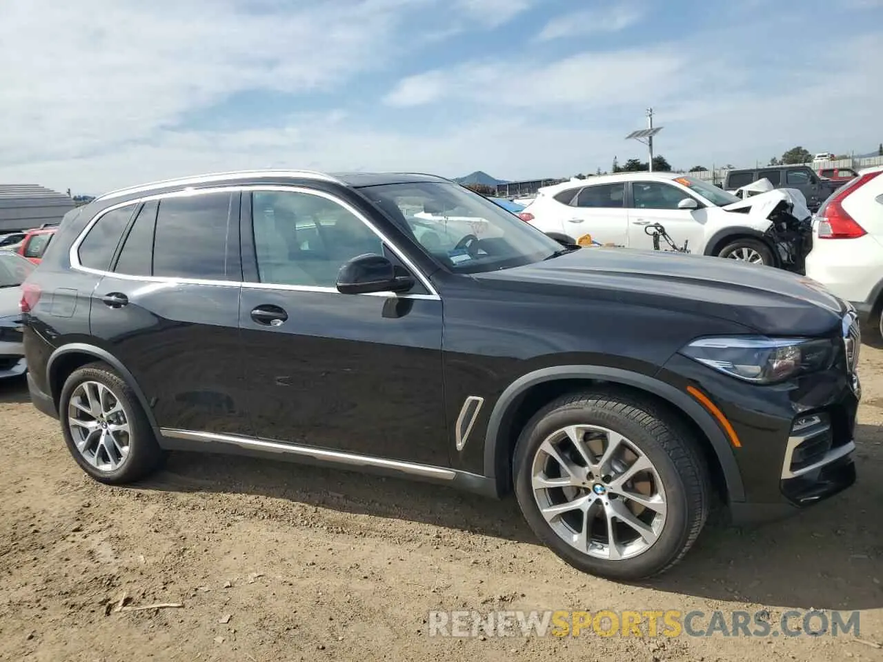4 fotografías del automóvil dañado 5UXCR6C03M9E85738 BMW X5 2021