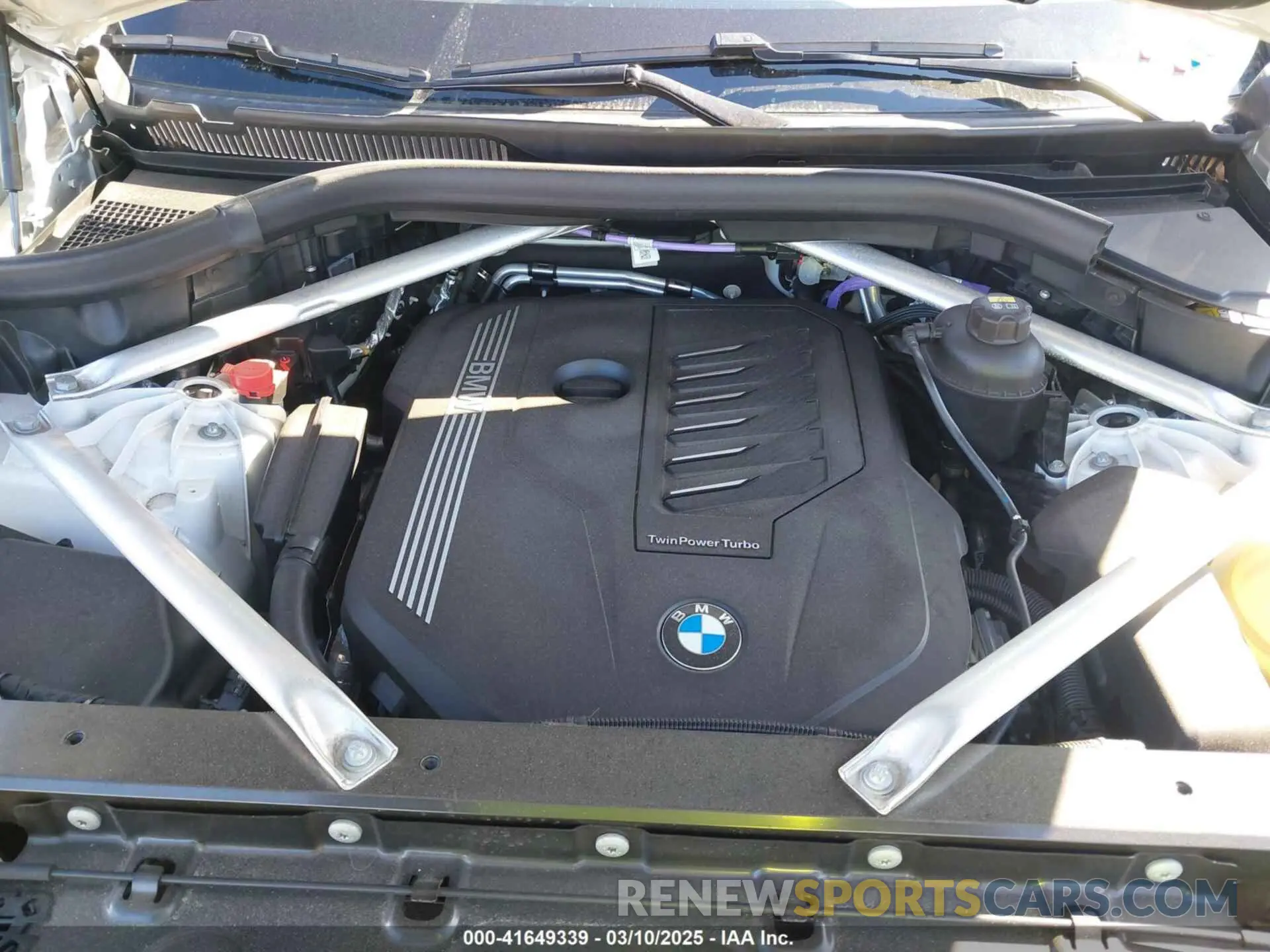 10 fotografías del automóvil dañado 5UXCR6C03M9F54928 BMW X5 2021